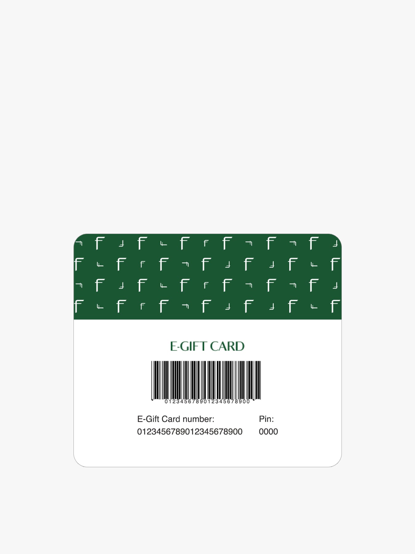 E-gift card