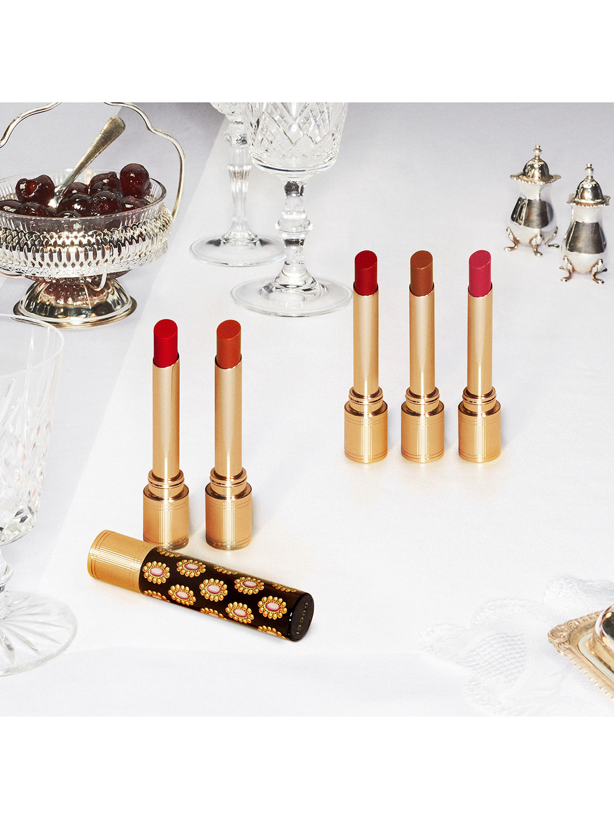 Gucci Rouge de Beauté Brillant High-Shine Lipstick