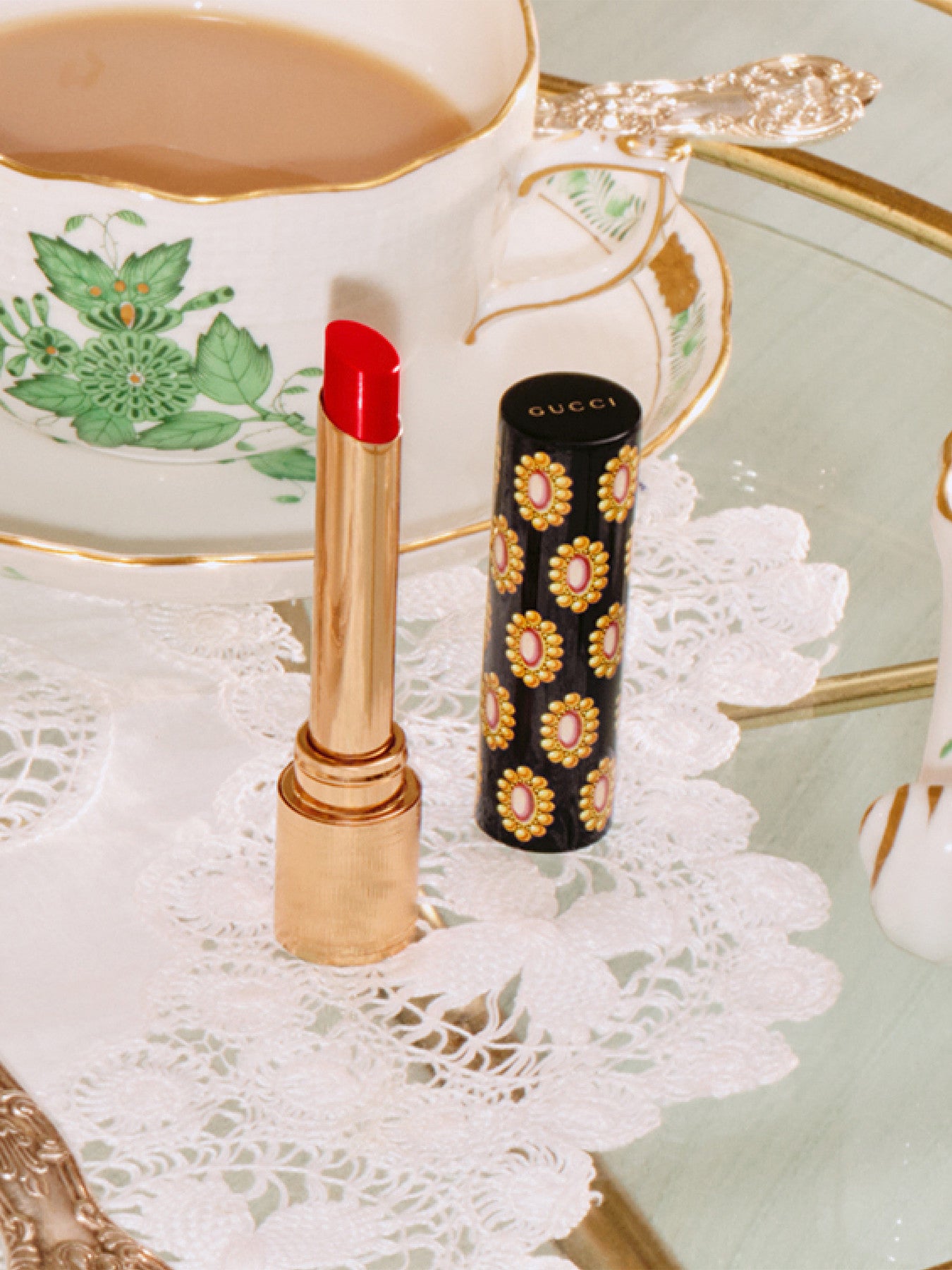 Gucci Rouge de Beauté Brillant High-Shine Lipstick