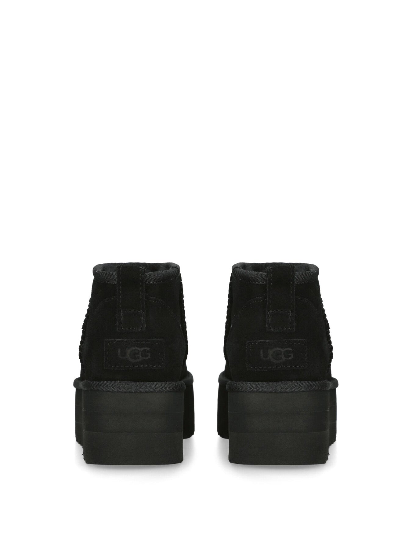 Womens Classic Ultra Mini Platform Suede Ankle Boots