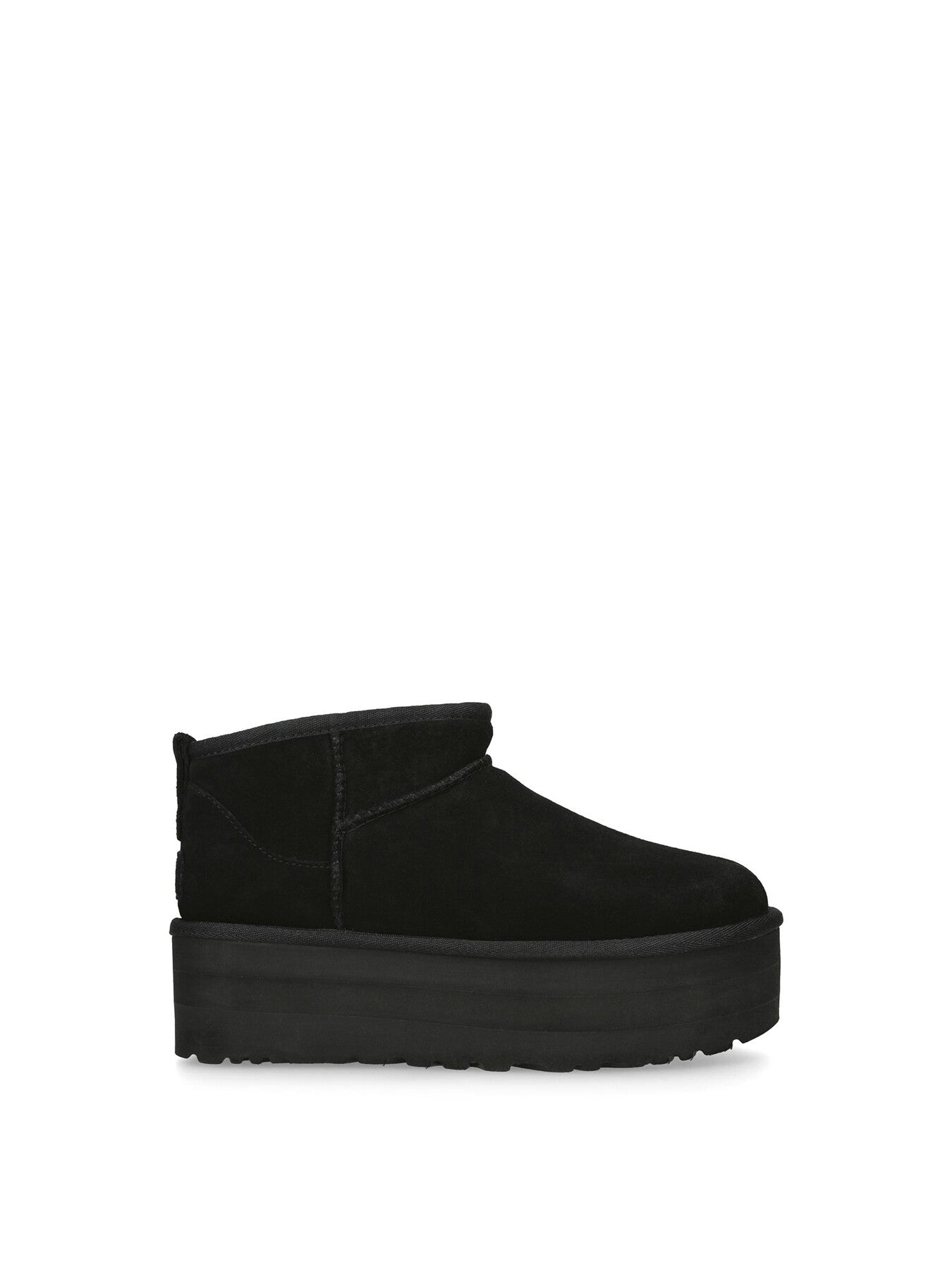 Womens Classic Ultra Mini Platform Suede Ankle Boots