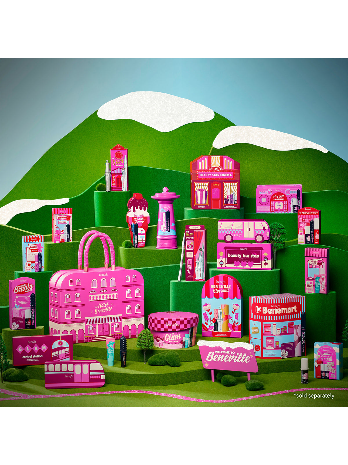 The Hotel Beneville 24-Piece Beauty Advent Calendar