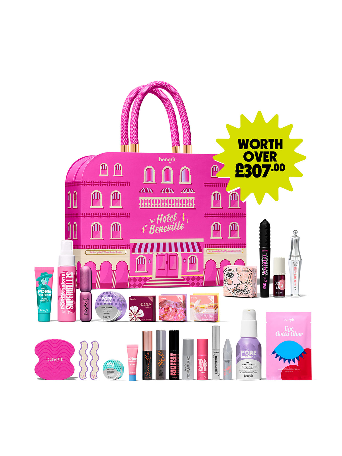The Hotel Beneville 24-Piece Beauty Advent Calendar
