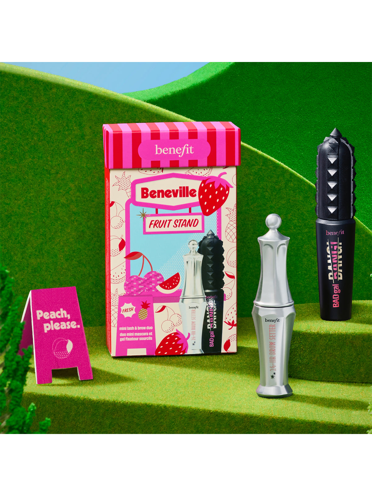 Beneville Fruit Stand Duo Makeup Stocking Filler