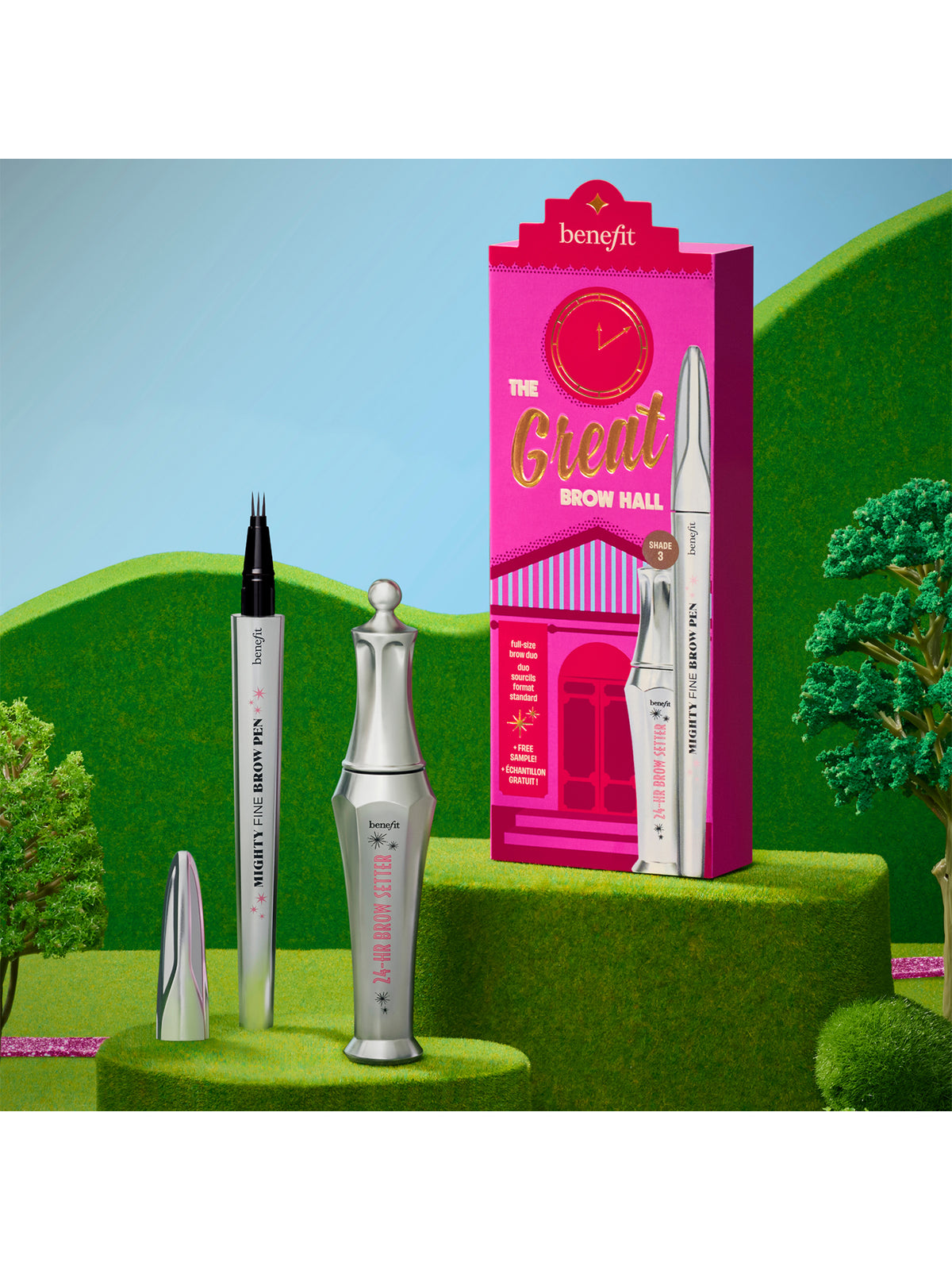 The Great Brow Hall Brow Duo Gift Set