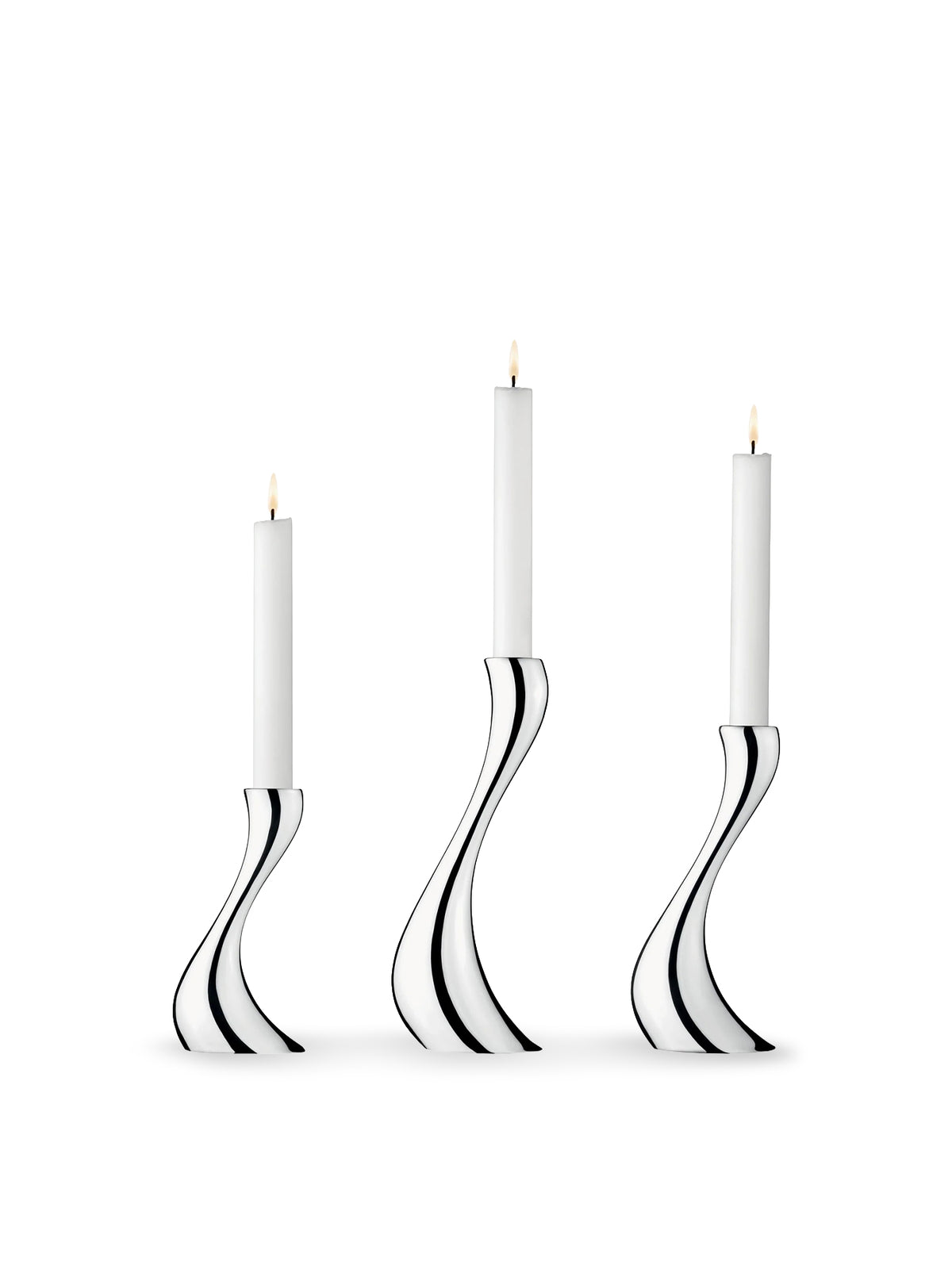 Cobra Candle Holders Set of 3