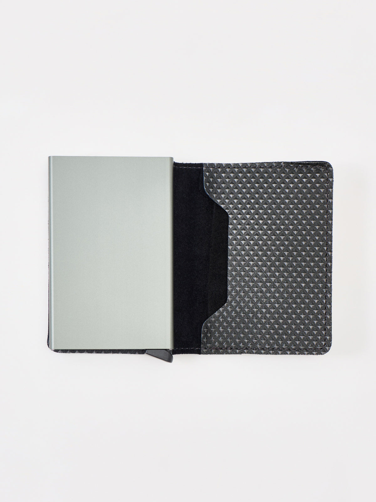Aluminium Miniwallet Pyramid Card Holder