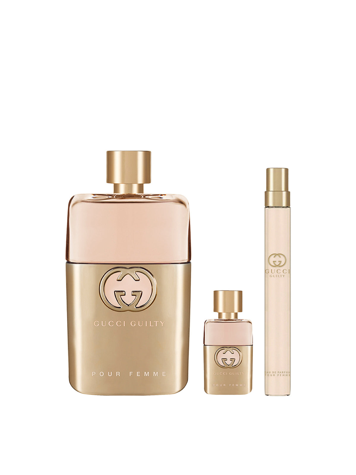 Guilty Pour Femme Eau De Parfum 90ml Trio Gift Set