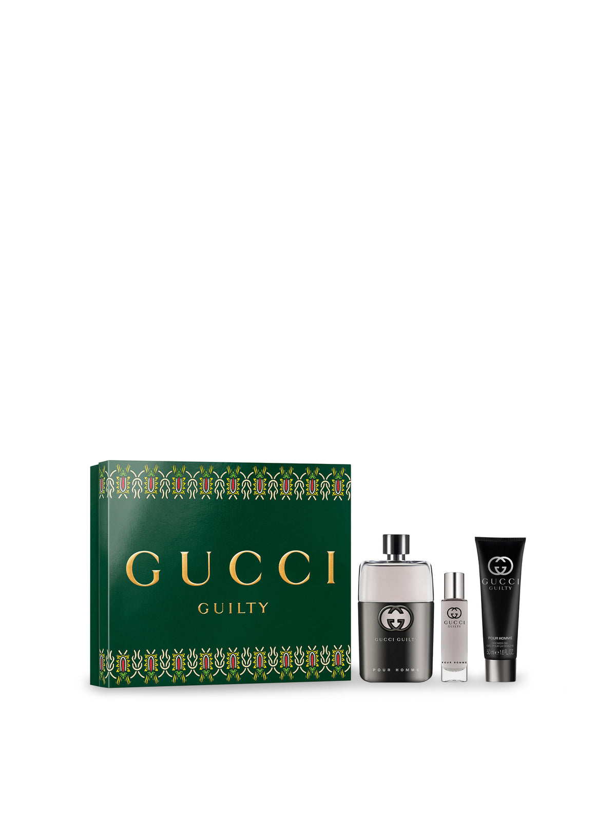 Guilty Pour Homme Eau De Toilette 90ml Trio Gift Set