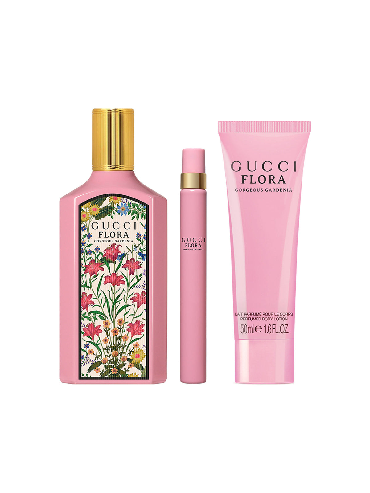 Flora Gorgeous Gardenia Eau De Parfum 100ml Trio Gift Set