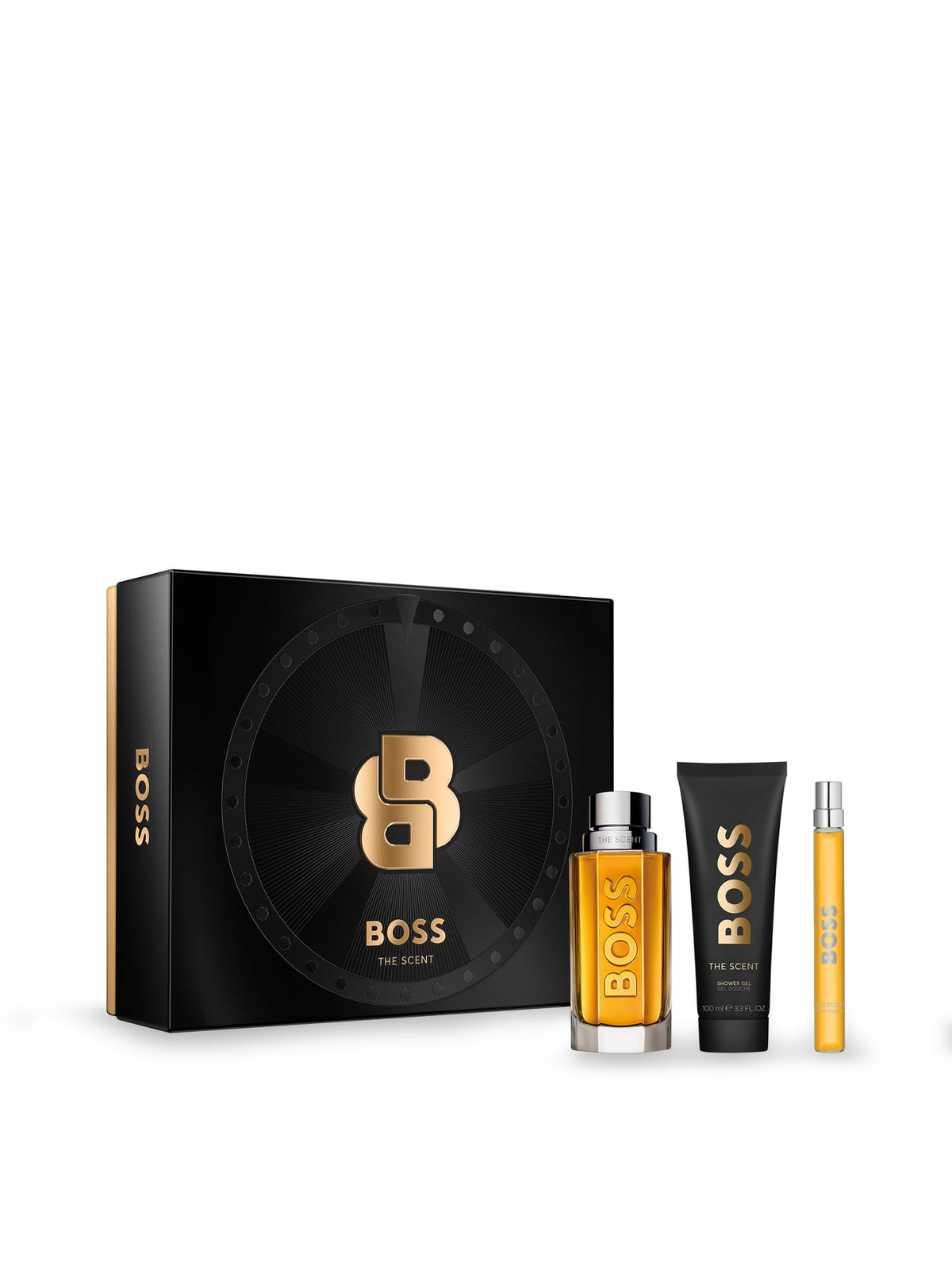 Boss The Scent For Him Eau De Toilette 100ml Trio Gift Set