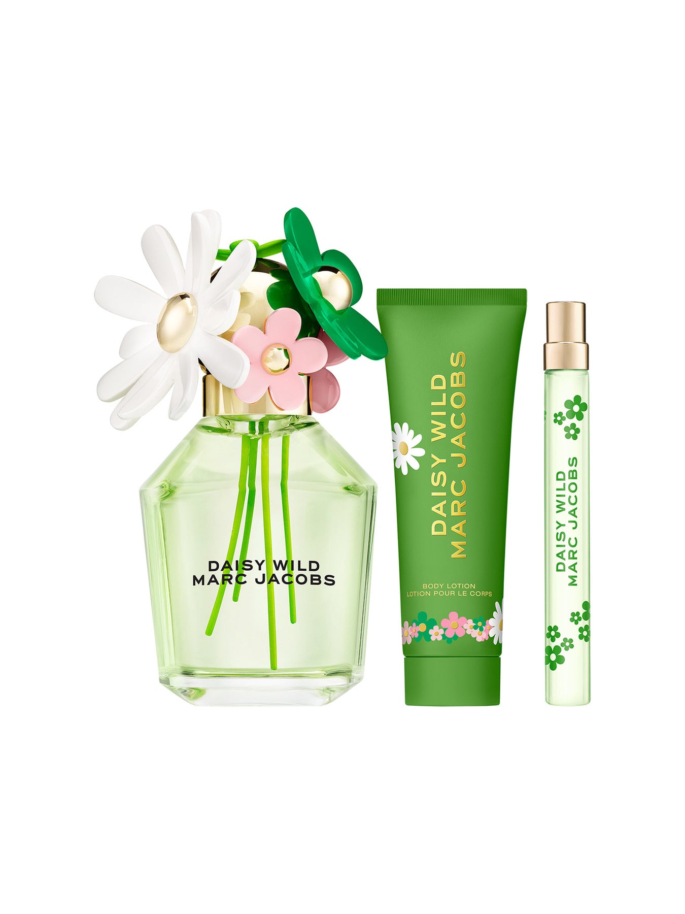 Daisy Wild Eau De Parfum 100ml Trio Gift Set