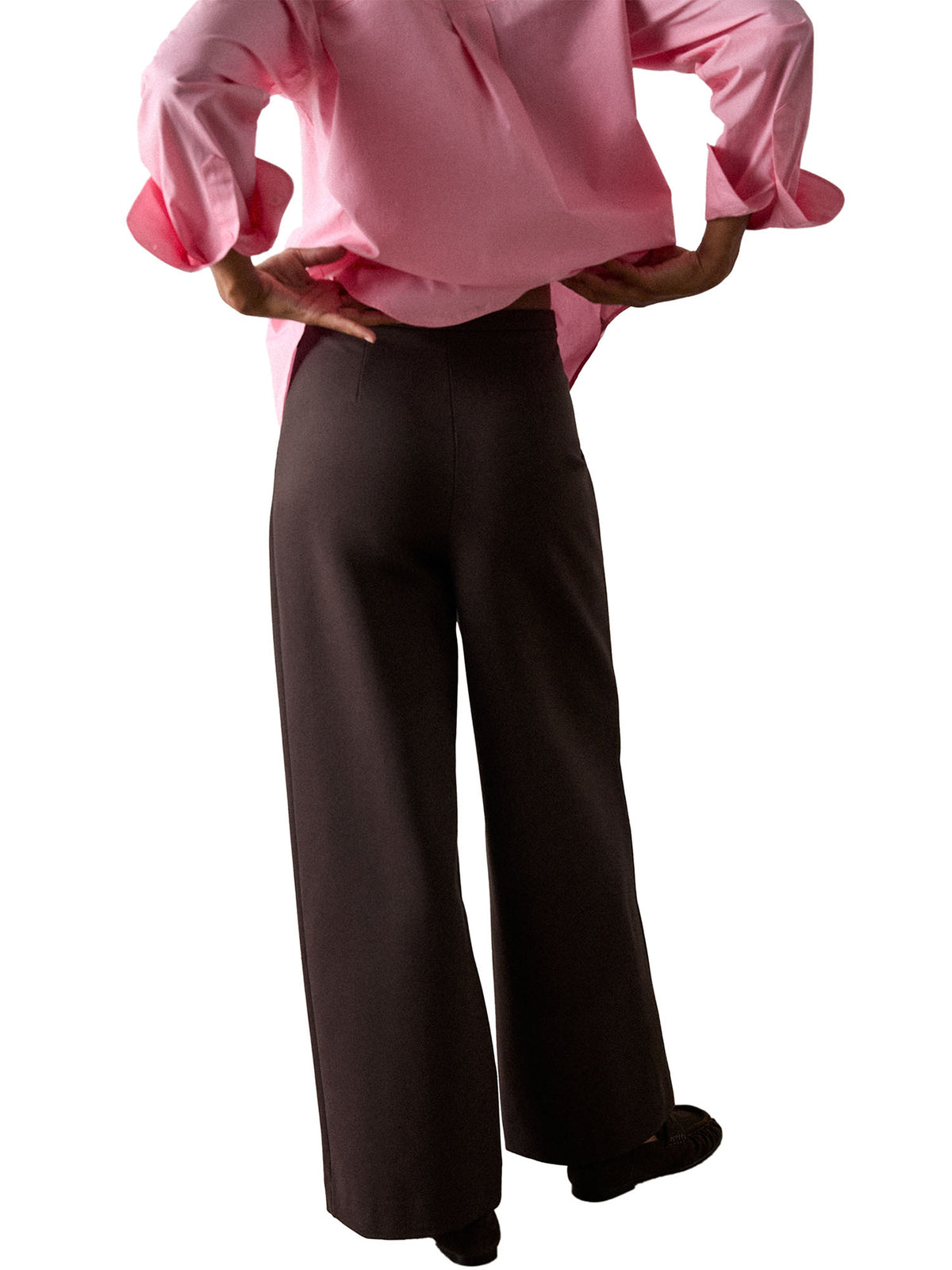 Ponte Wide Leg Trouser