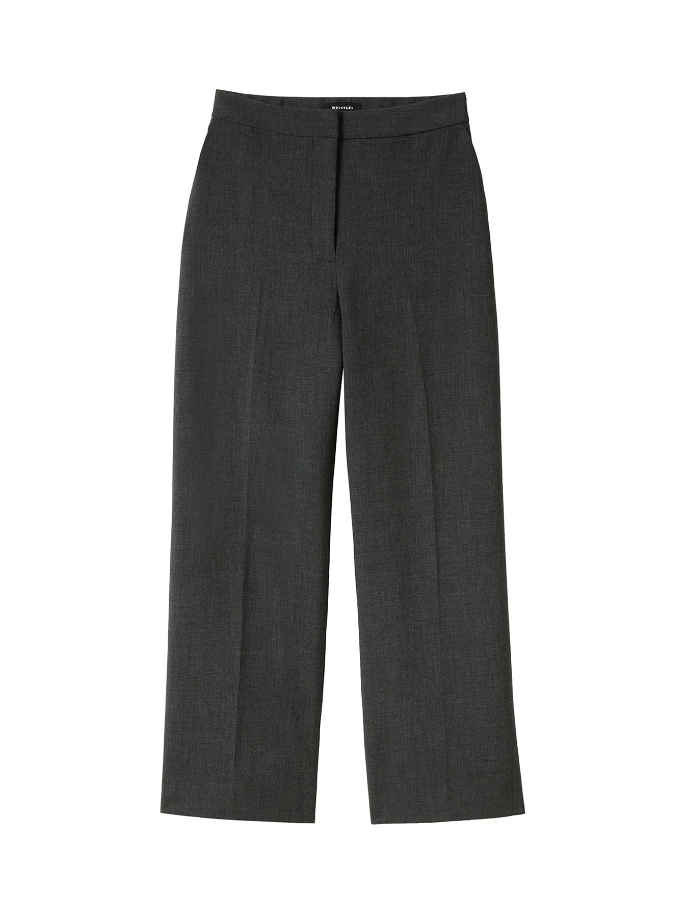 High Rise Straight Trouser
