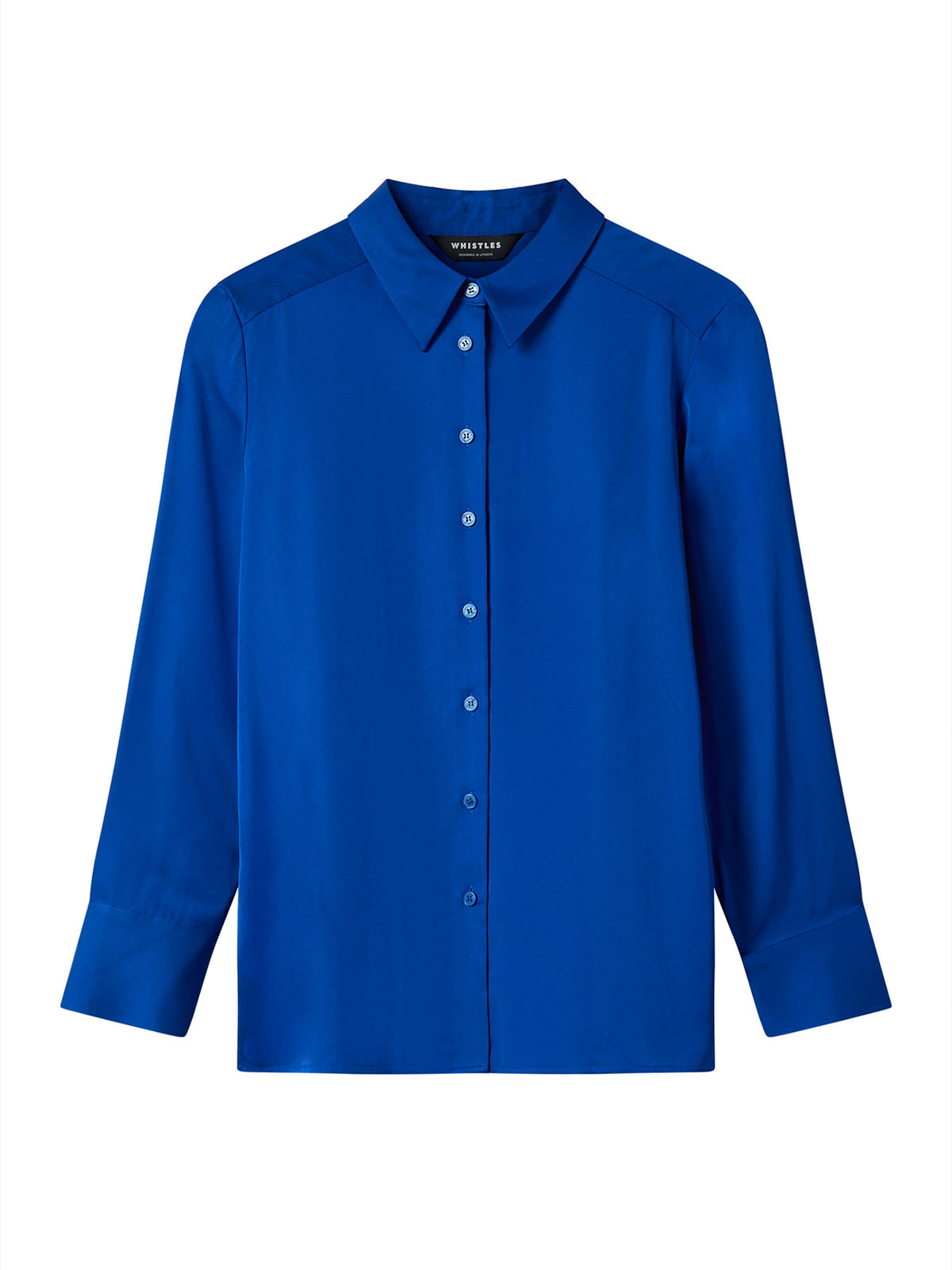 Satin Collared Shirt