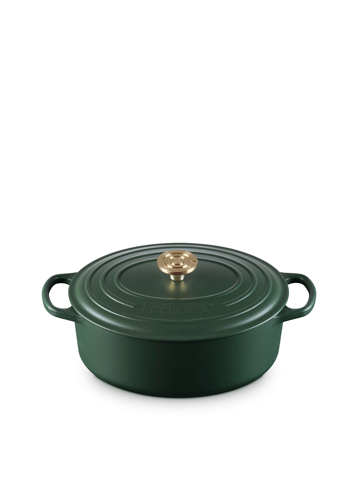 Signature Cast Iron Oval Casserole 29cm - Forêt