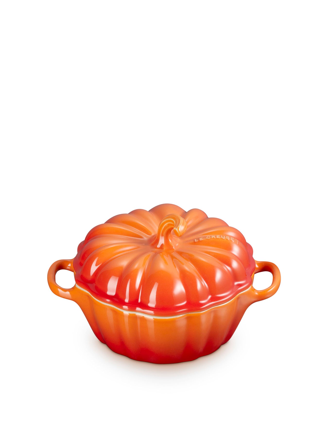Stoneware Pumpkin Casserole 350ml - Volcanic