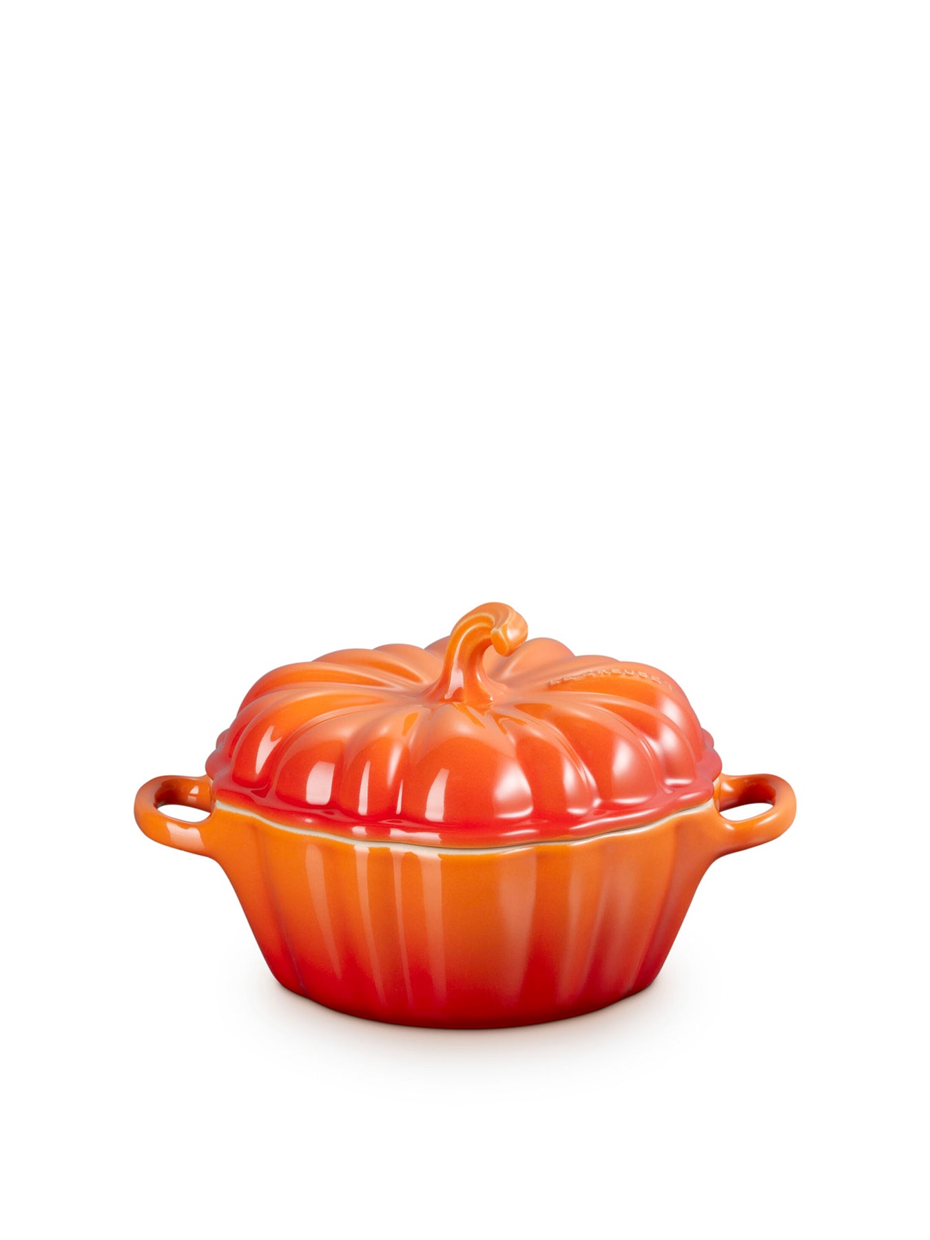 Stoneware Pumpkin Casserole 350ml - Volcanic