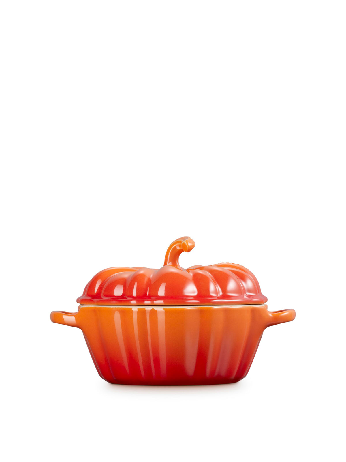 Stoneware Pumpkin Casserole 350ml - Volcanic