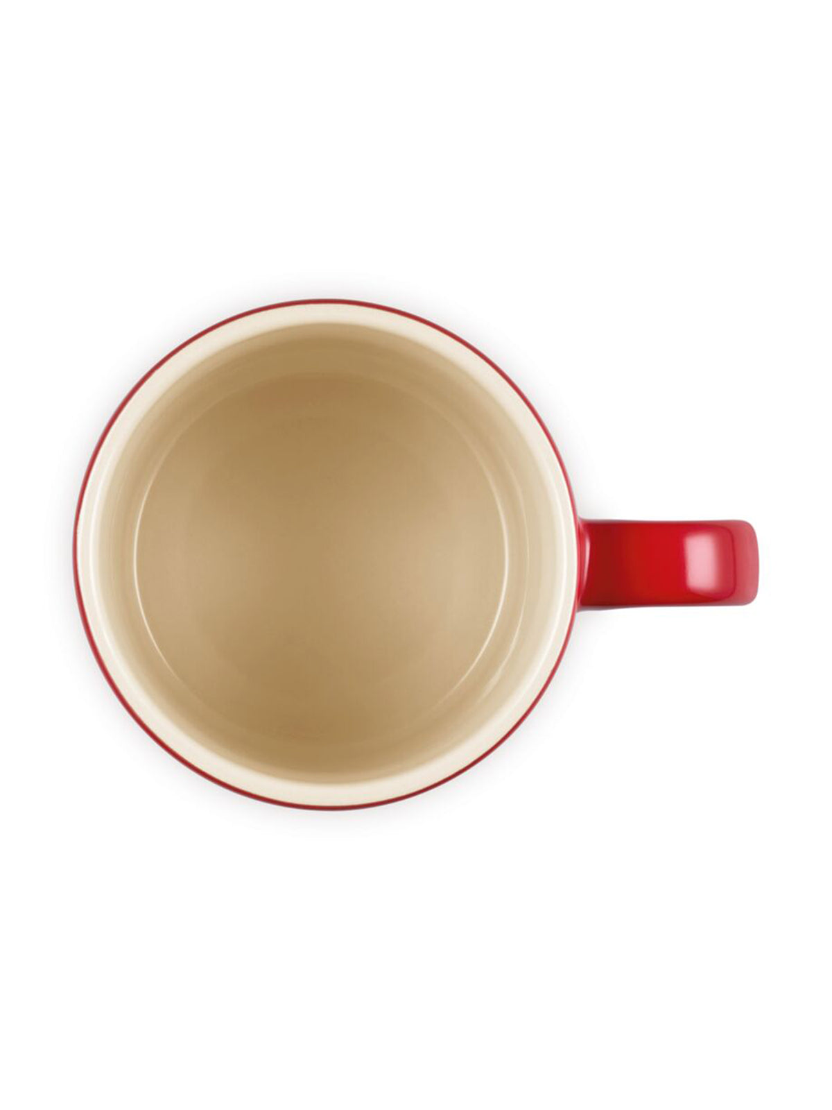 Christmas Relief Stoneware London Coffee Mug 350ml - Cerise