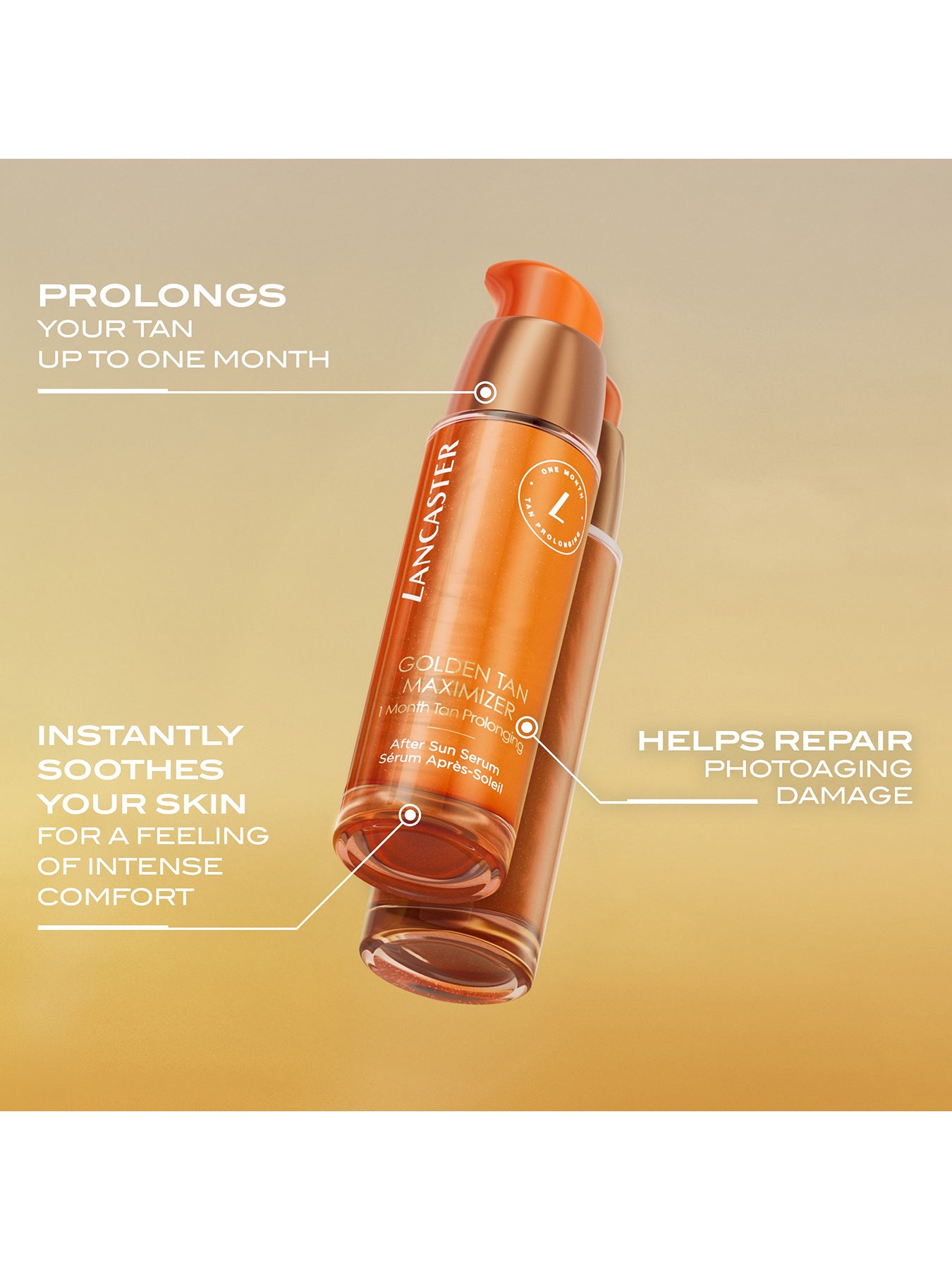 Golden Tan Maximiser After Sun Face Serum 30ml