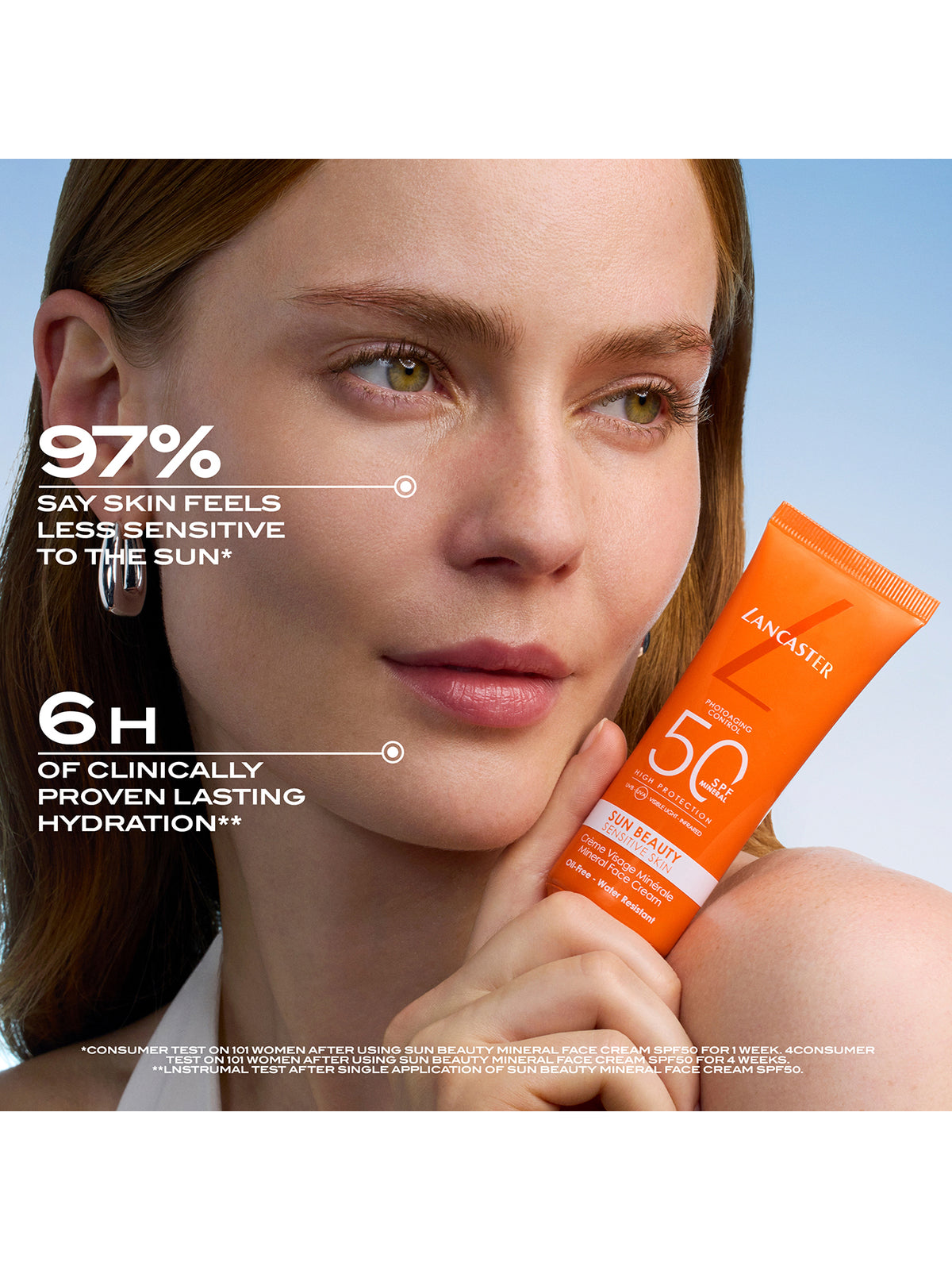 Sun Beauty Sensitive Skin Mineral Face Cream SPF50 150ml