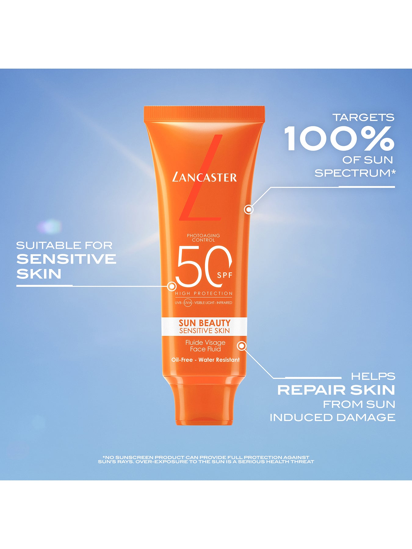 Sun Beauty Sensitive Skin Face Fluid SPF50 50ml
