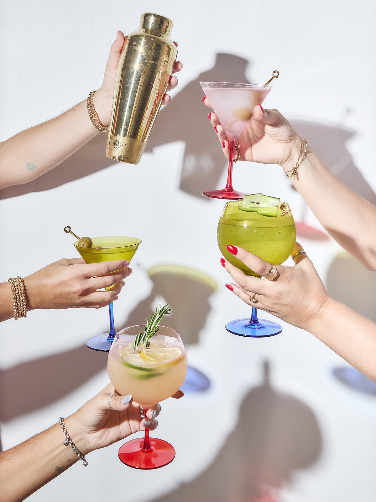 The Chloe Stainless Steel Cocktail Shaker