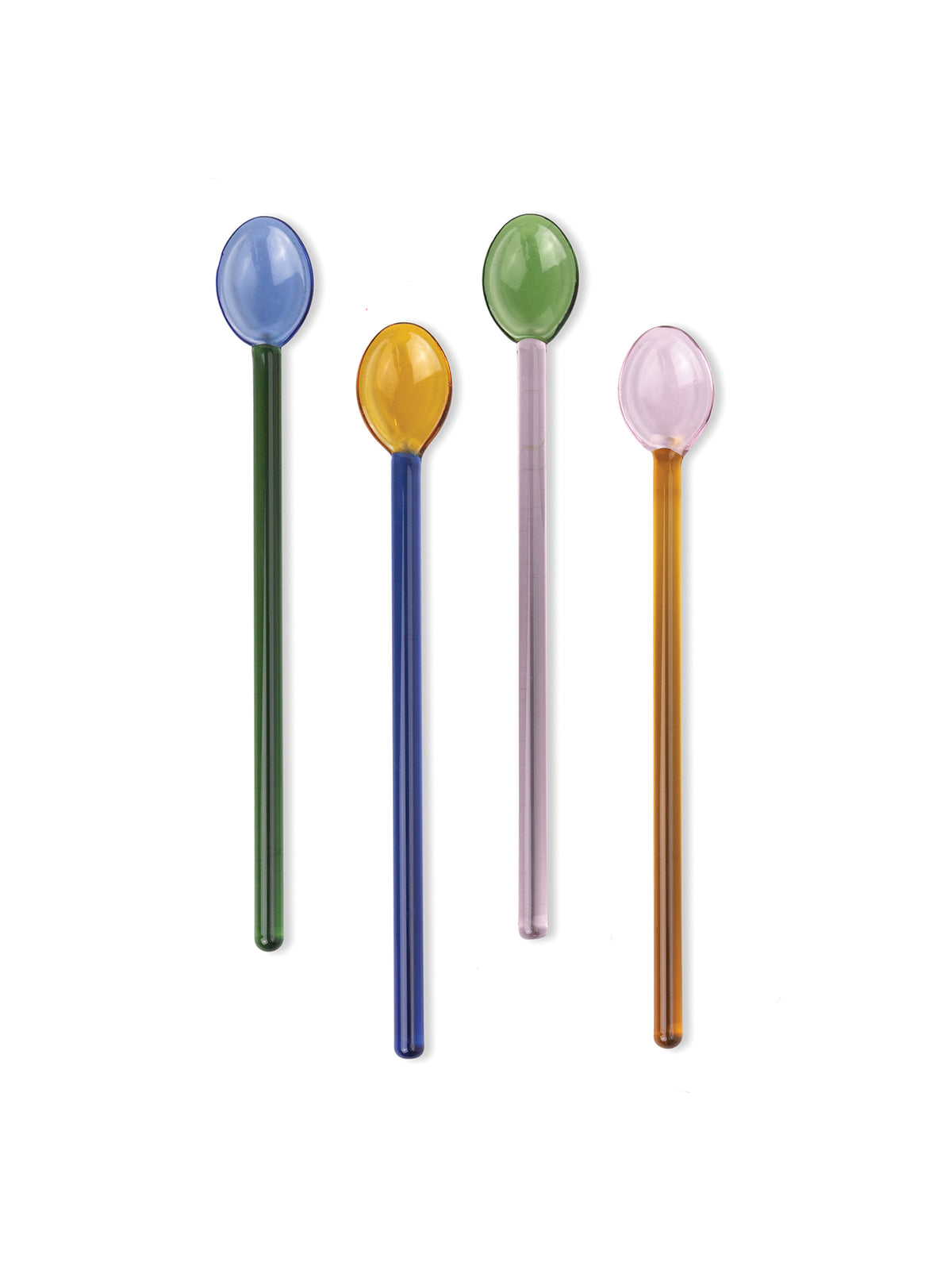 The Suki Glass Spoons Set of 4