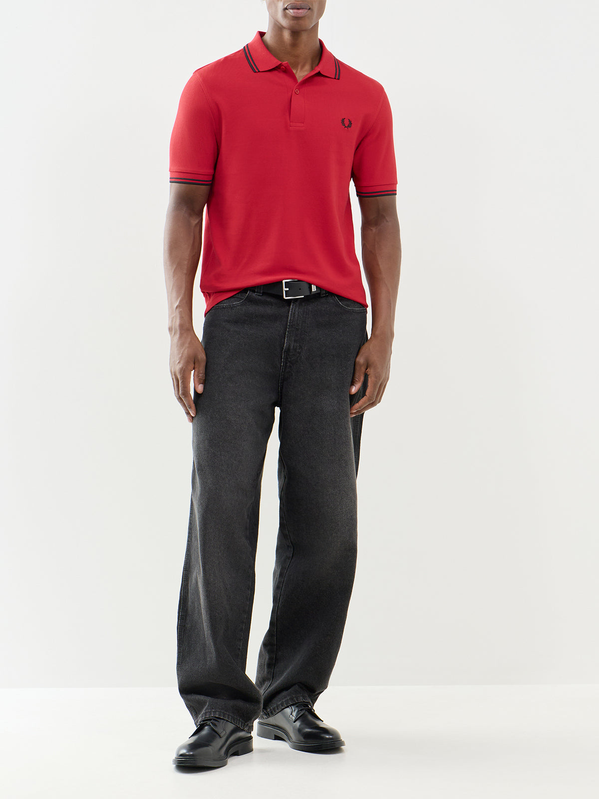 Twin Tipped Cotton Polo Shirt
