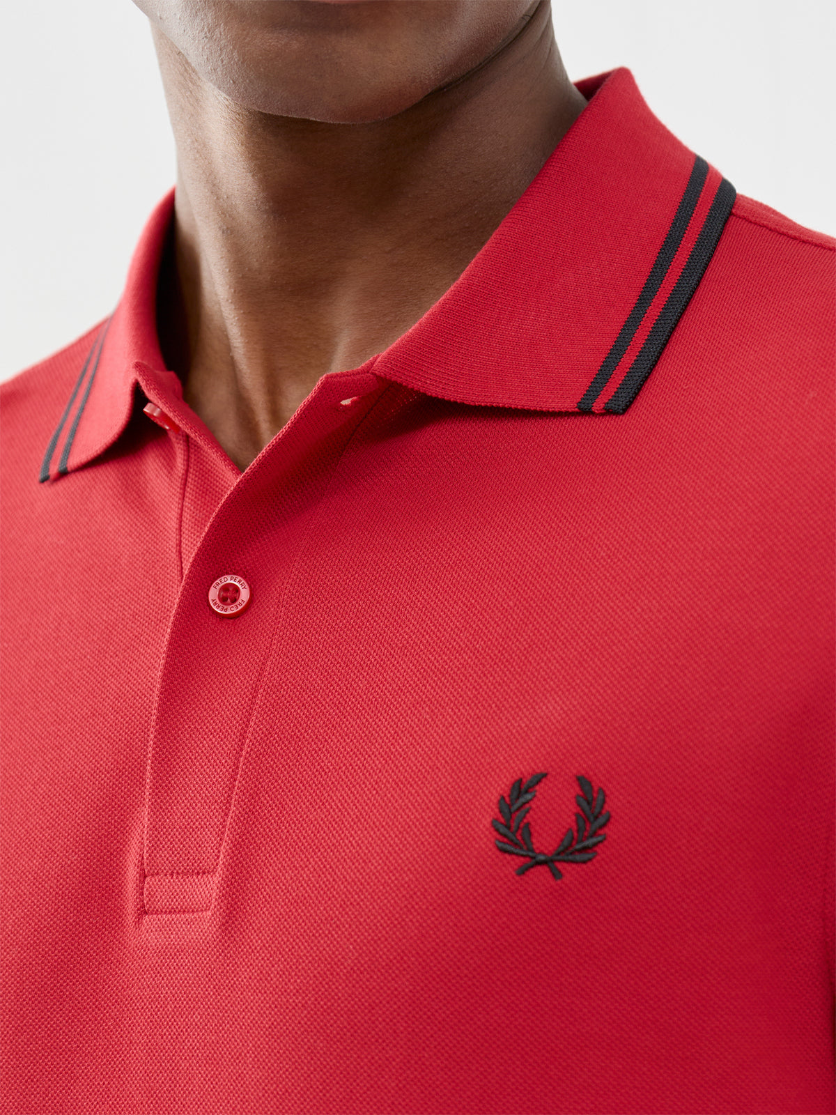 Twin Tipped Cotton Polo Shirt