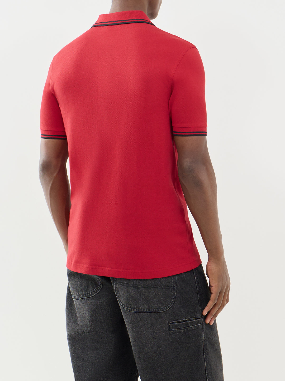 Twin Tipped Cotton Polo Shirt