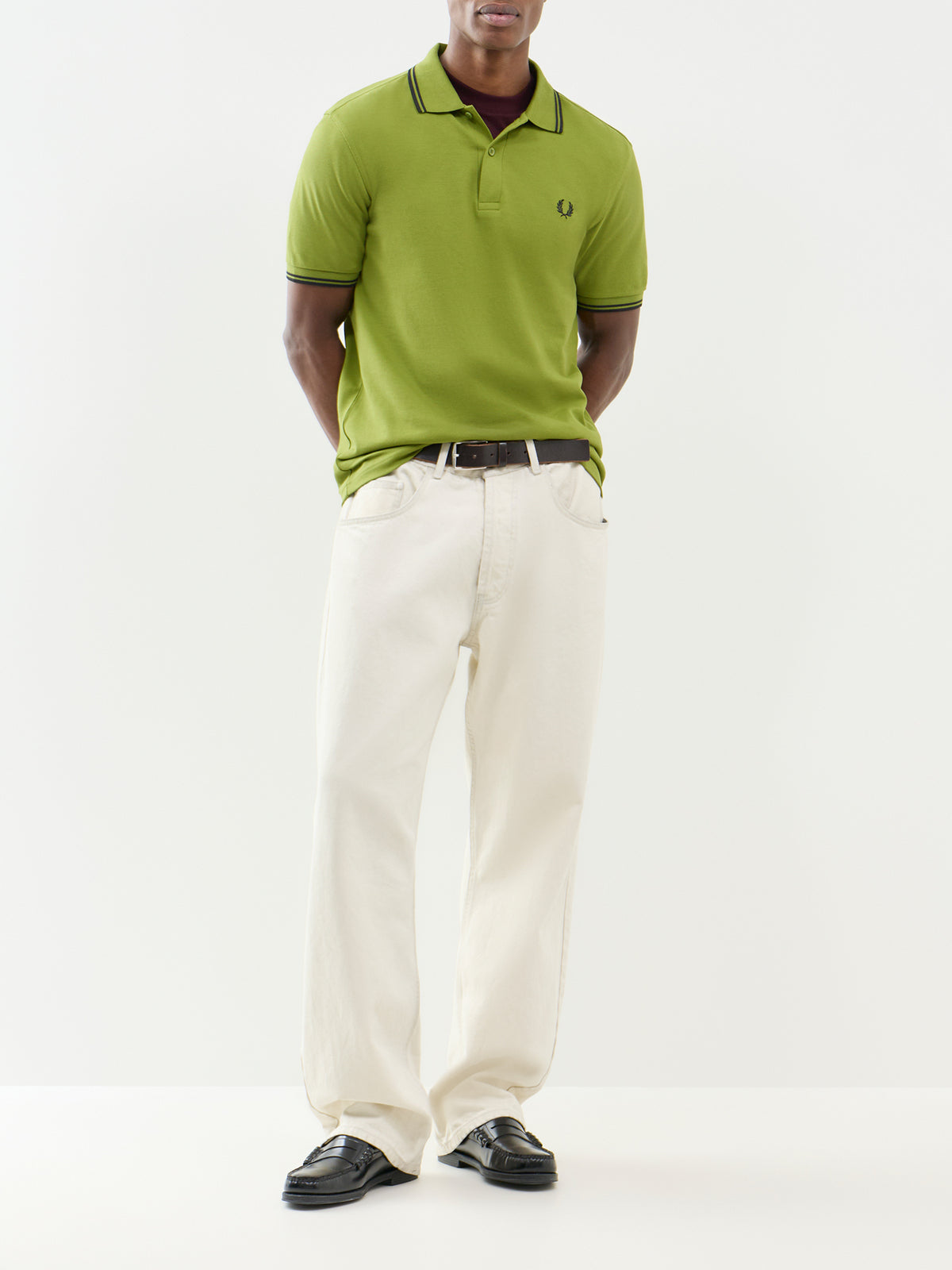 Twin Tipped Cotton Polo Shirt