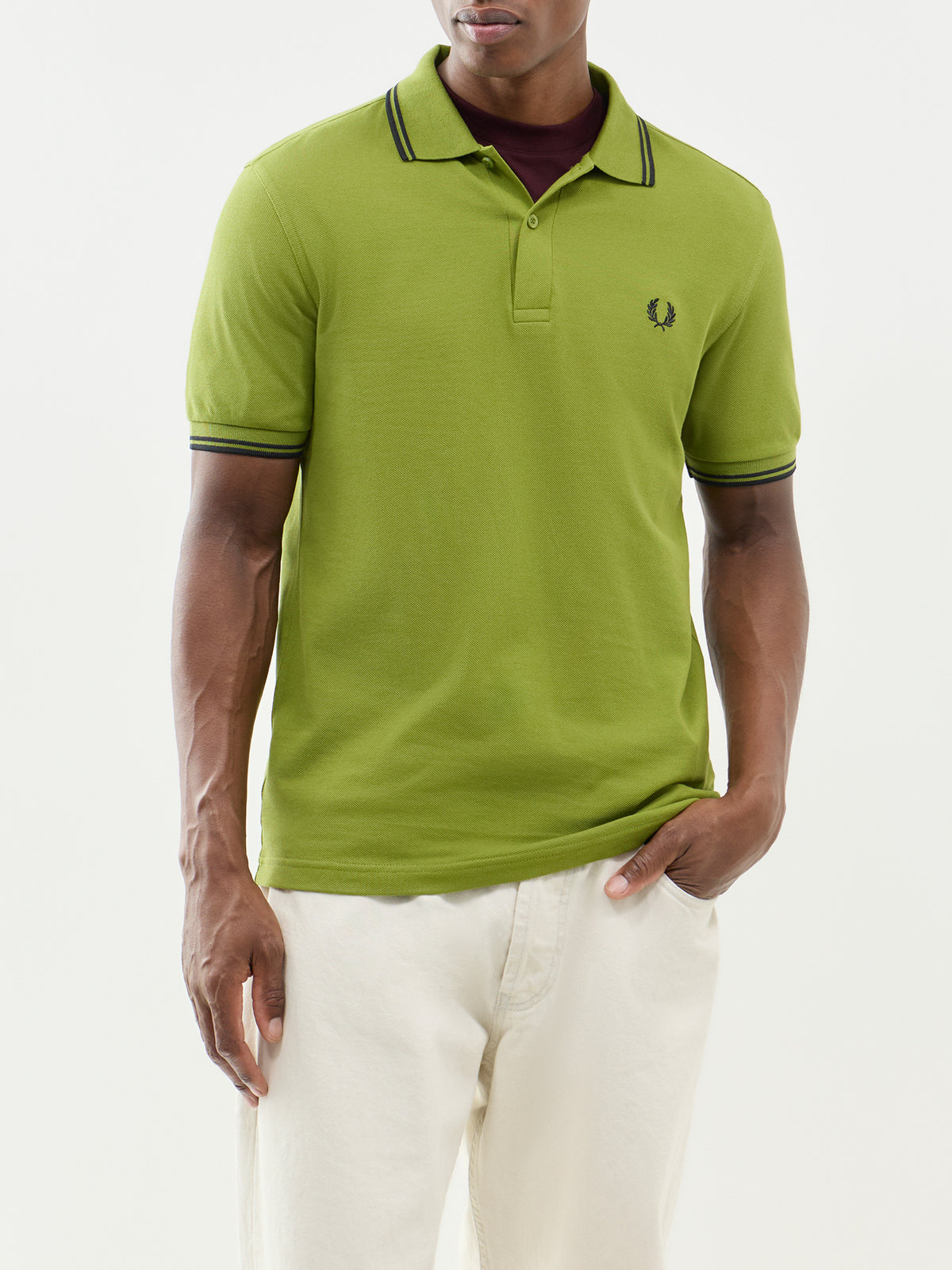 Twin Tipped Cotton Polo Shirt