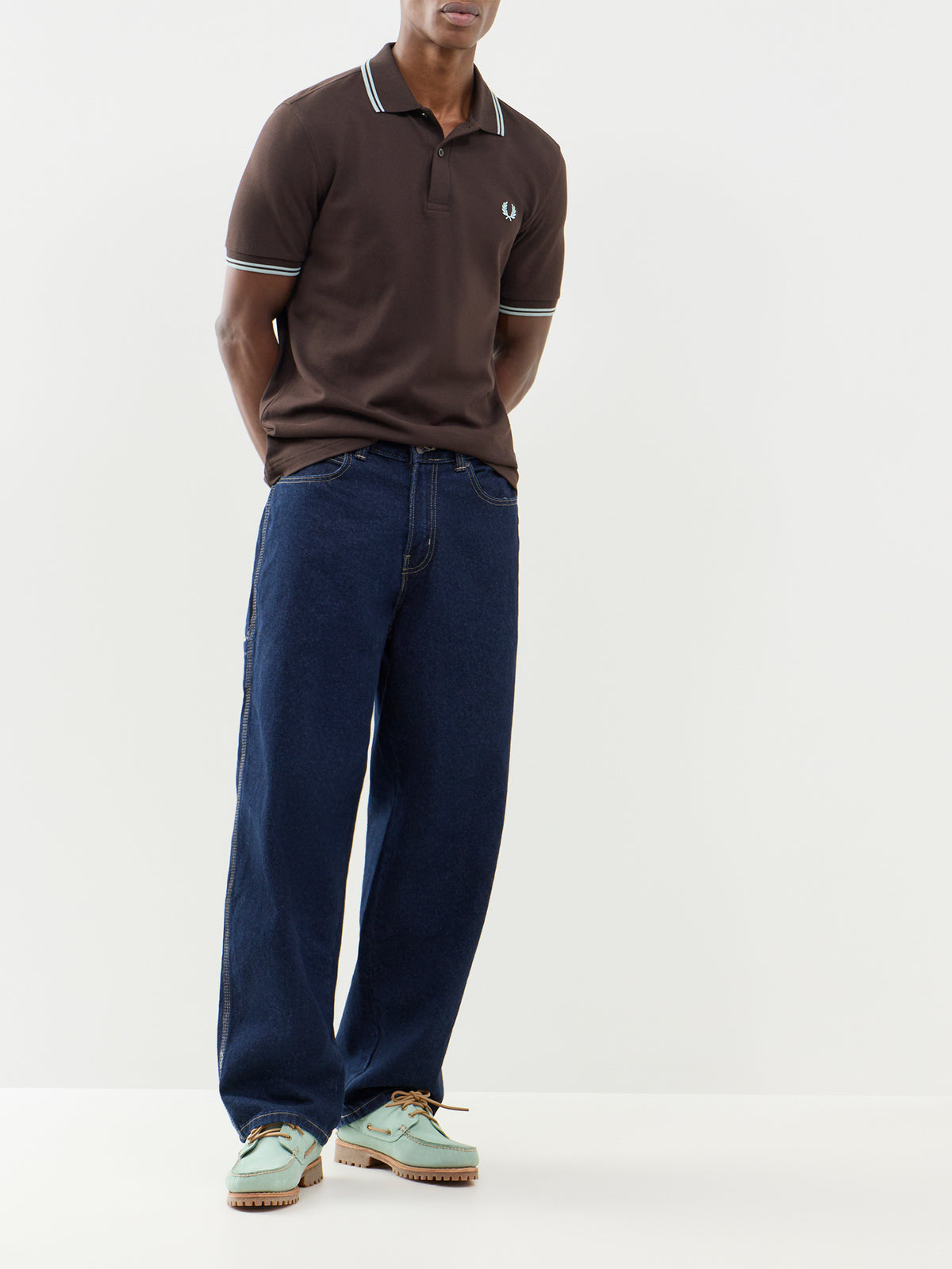 Twin Tipped Cotton Polo Shirt