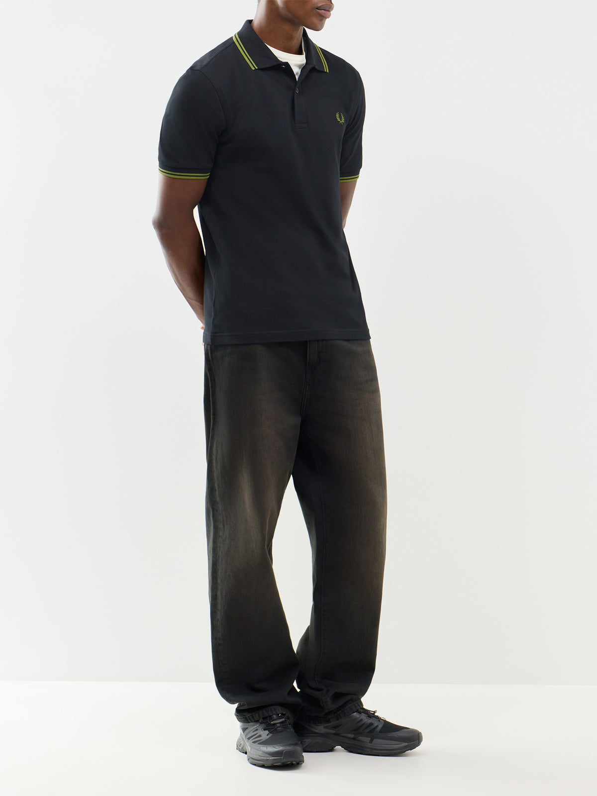 Twin Tipped Cotton Polo Shirt