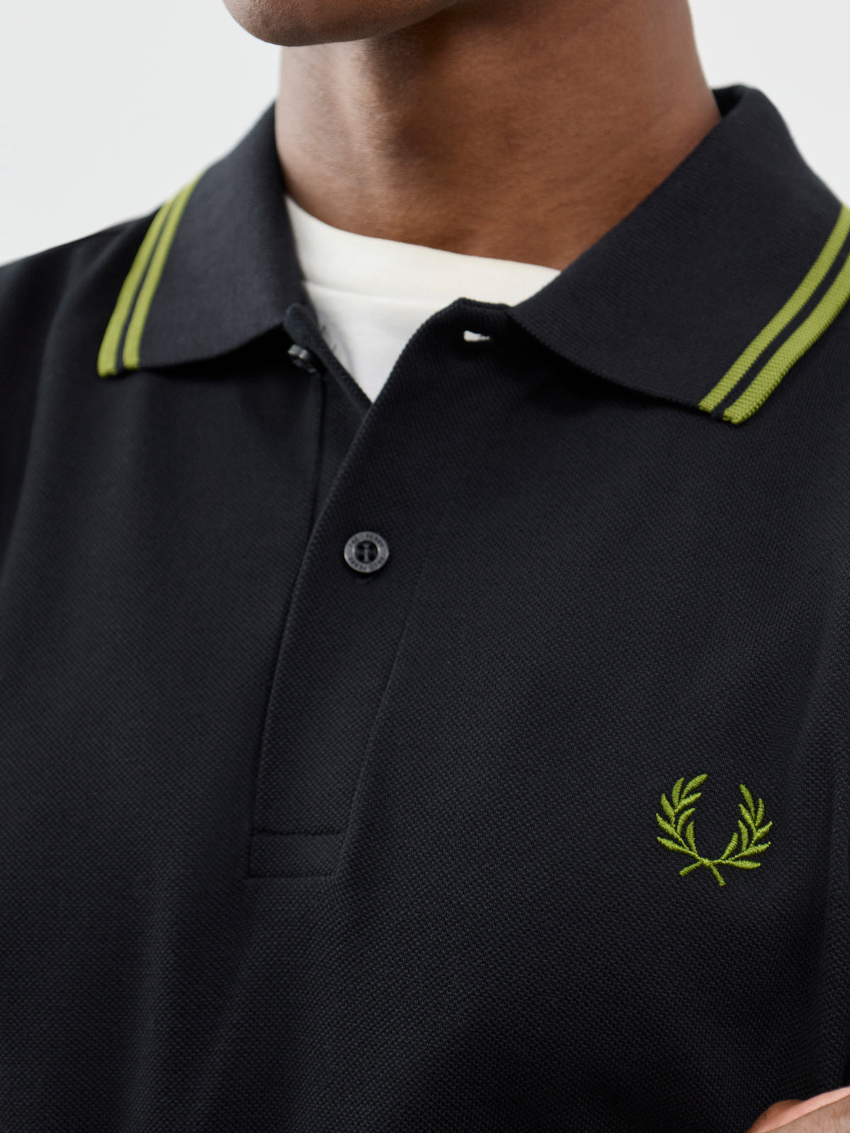 Twin Tipped Cotton Polo Shirt