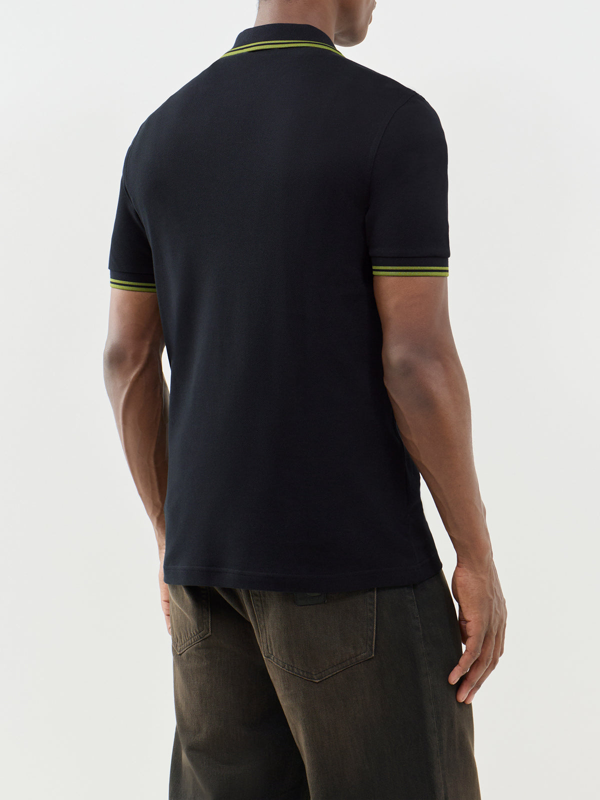 Twin Tipped Cotton Polo Shirt