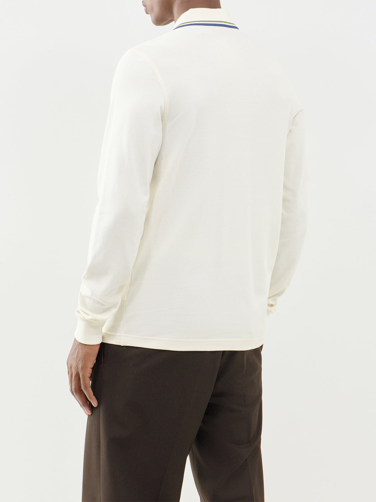 Twin Tipped  Cotton Long Sleeve Polo Shirt