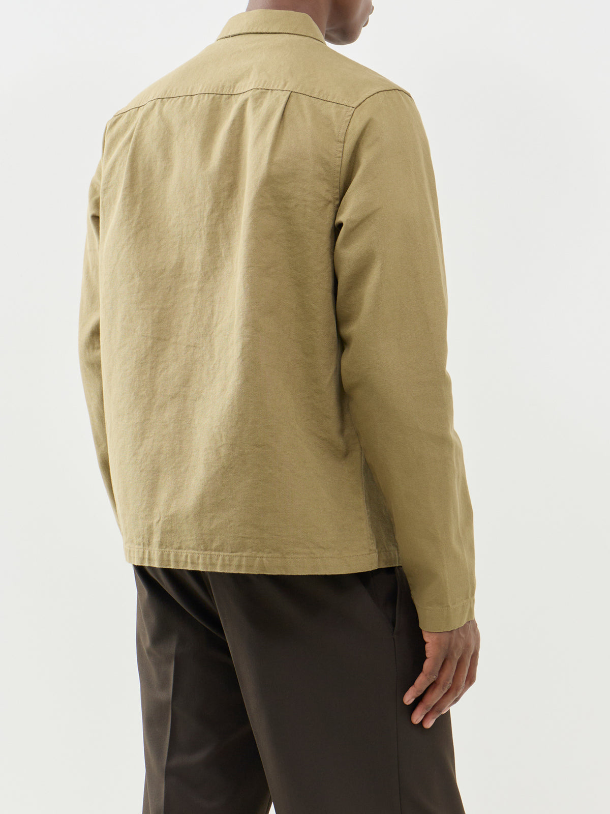 Cotton Canvas Overshirt