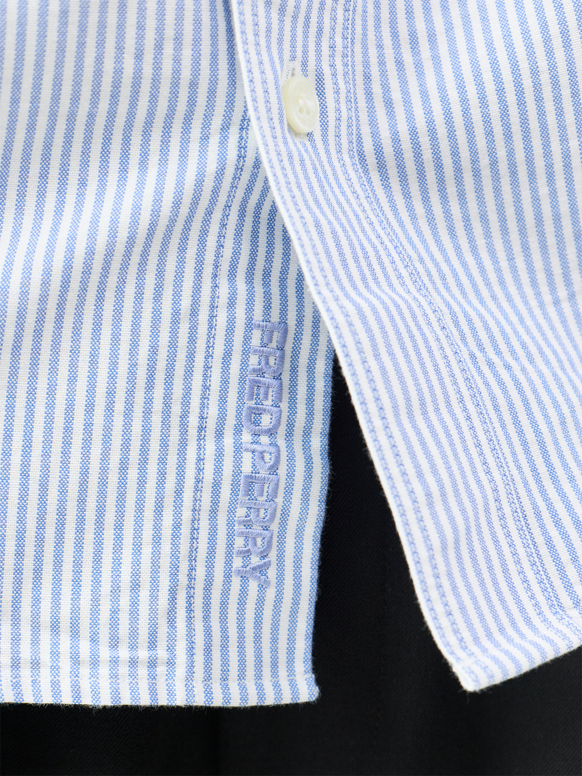 Relaxed Striped  Cotton Oxford Shirt