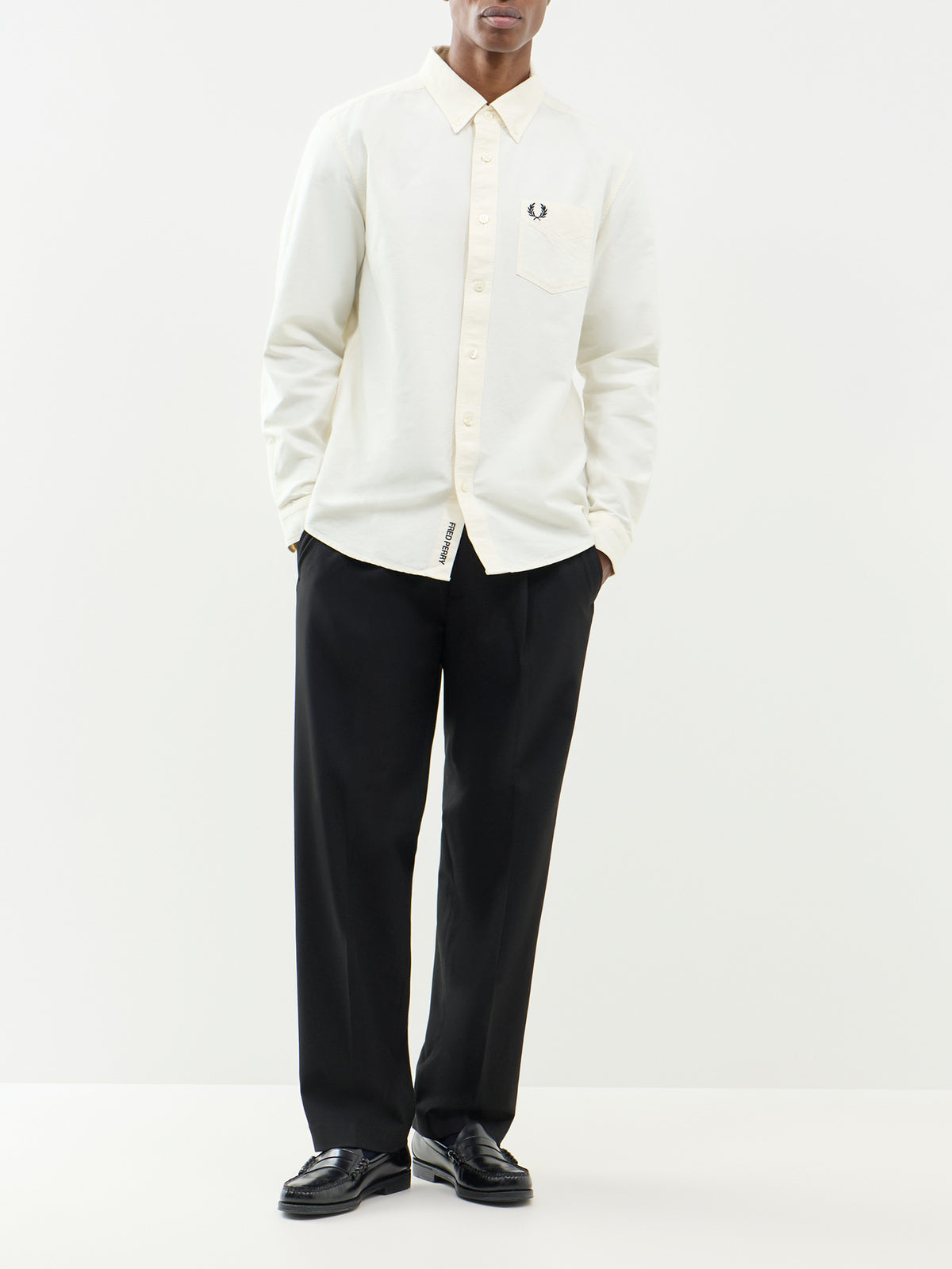 Relaxed Cotton Oxford Shirt