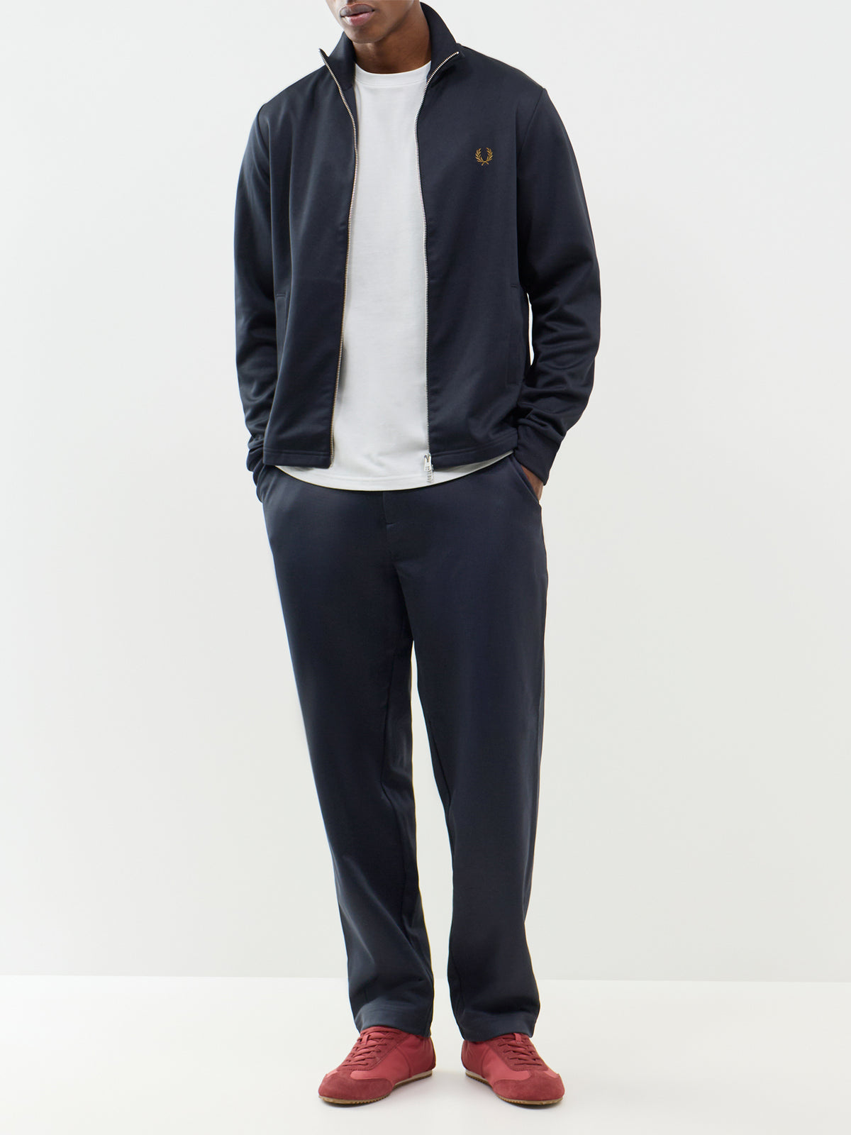 Woven Tape Track Jacket