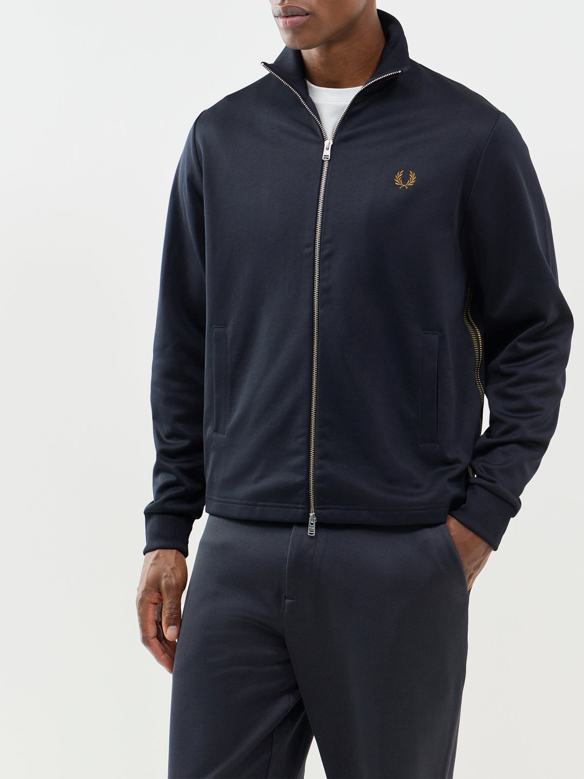 Woven Tape Track Jacket