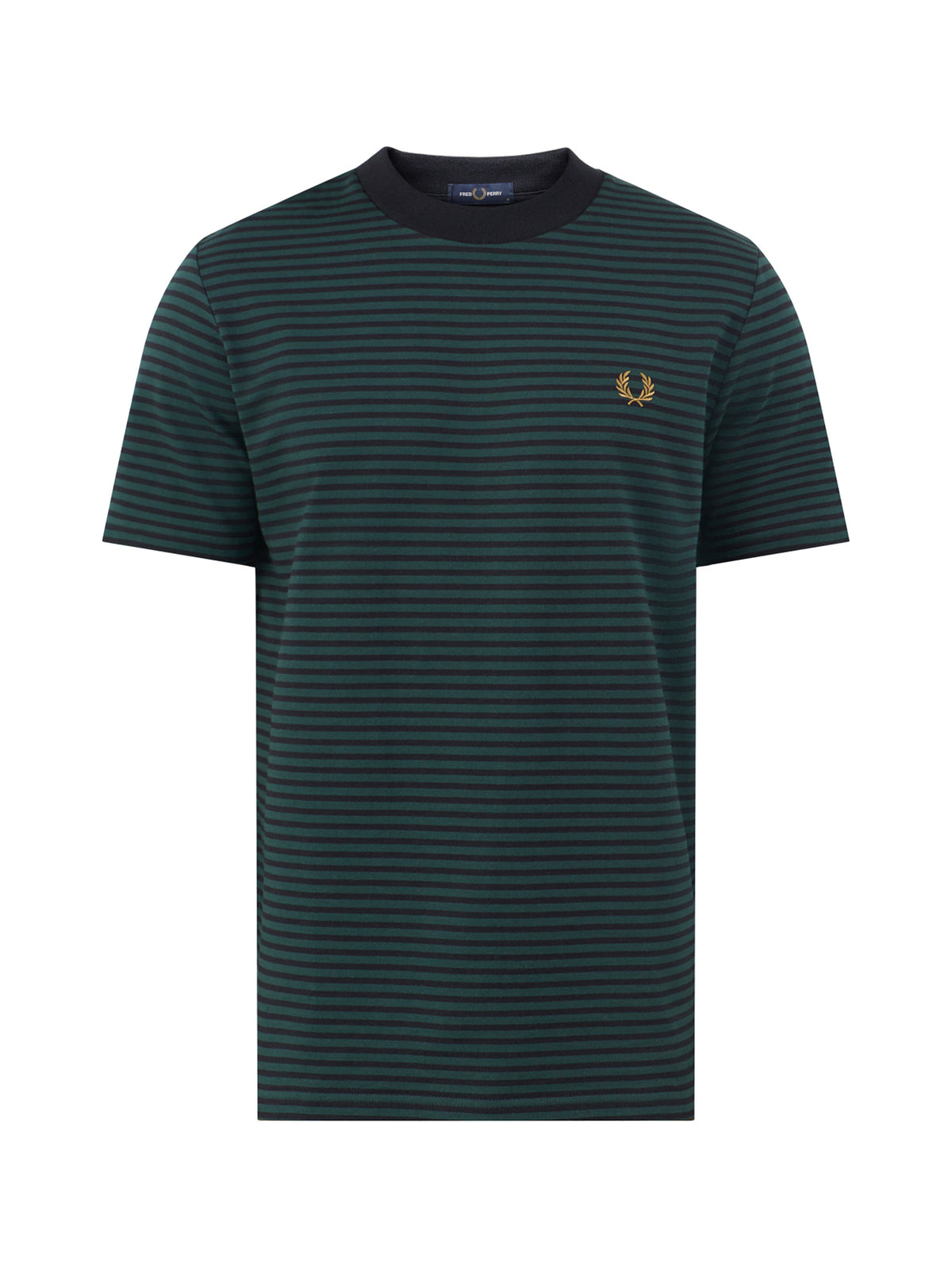 Fine Stripe Heavyweight  Cotton T-Shirt