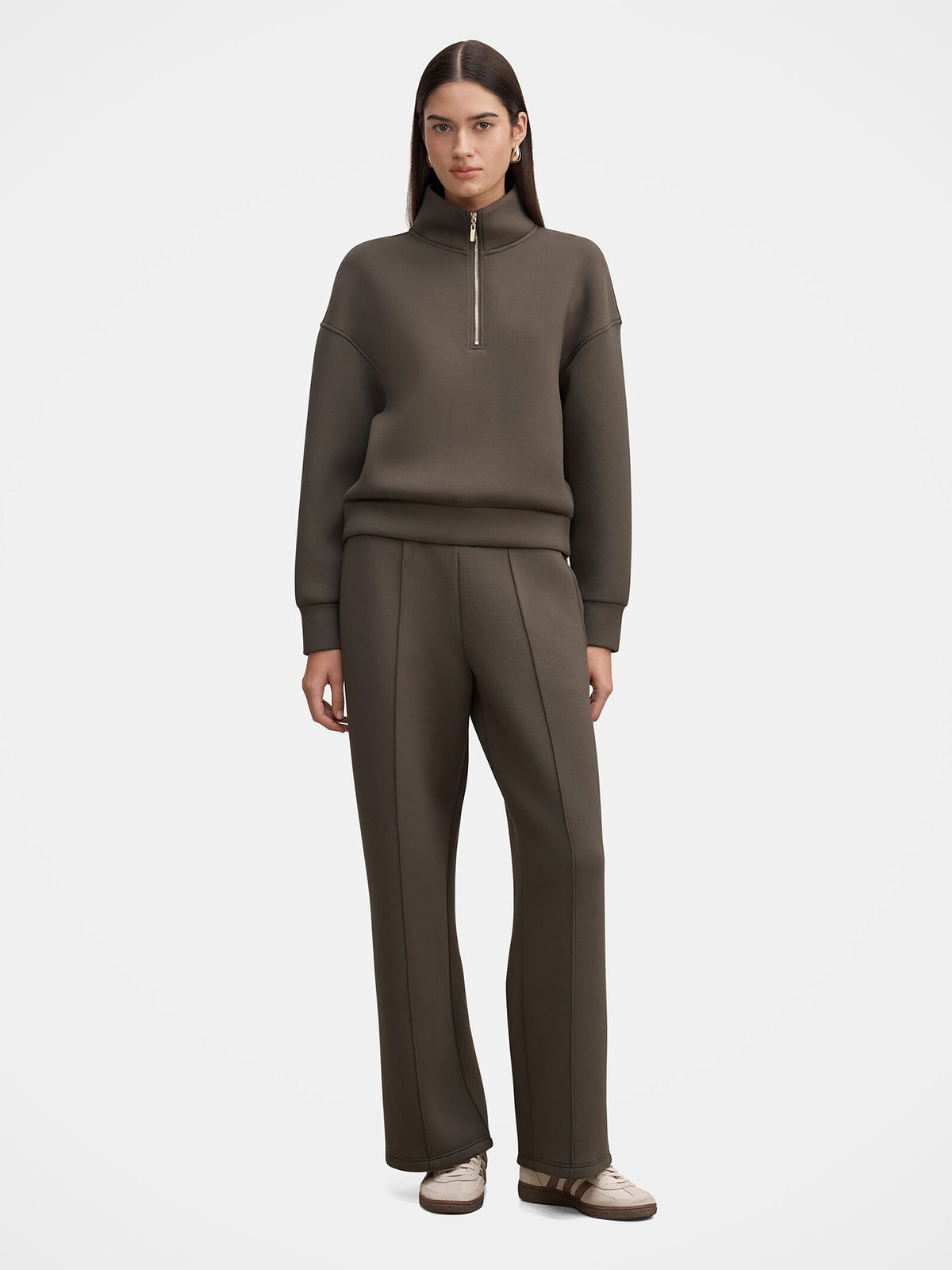 Hattie Zip Front Lounge Jumper
