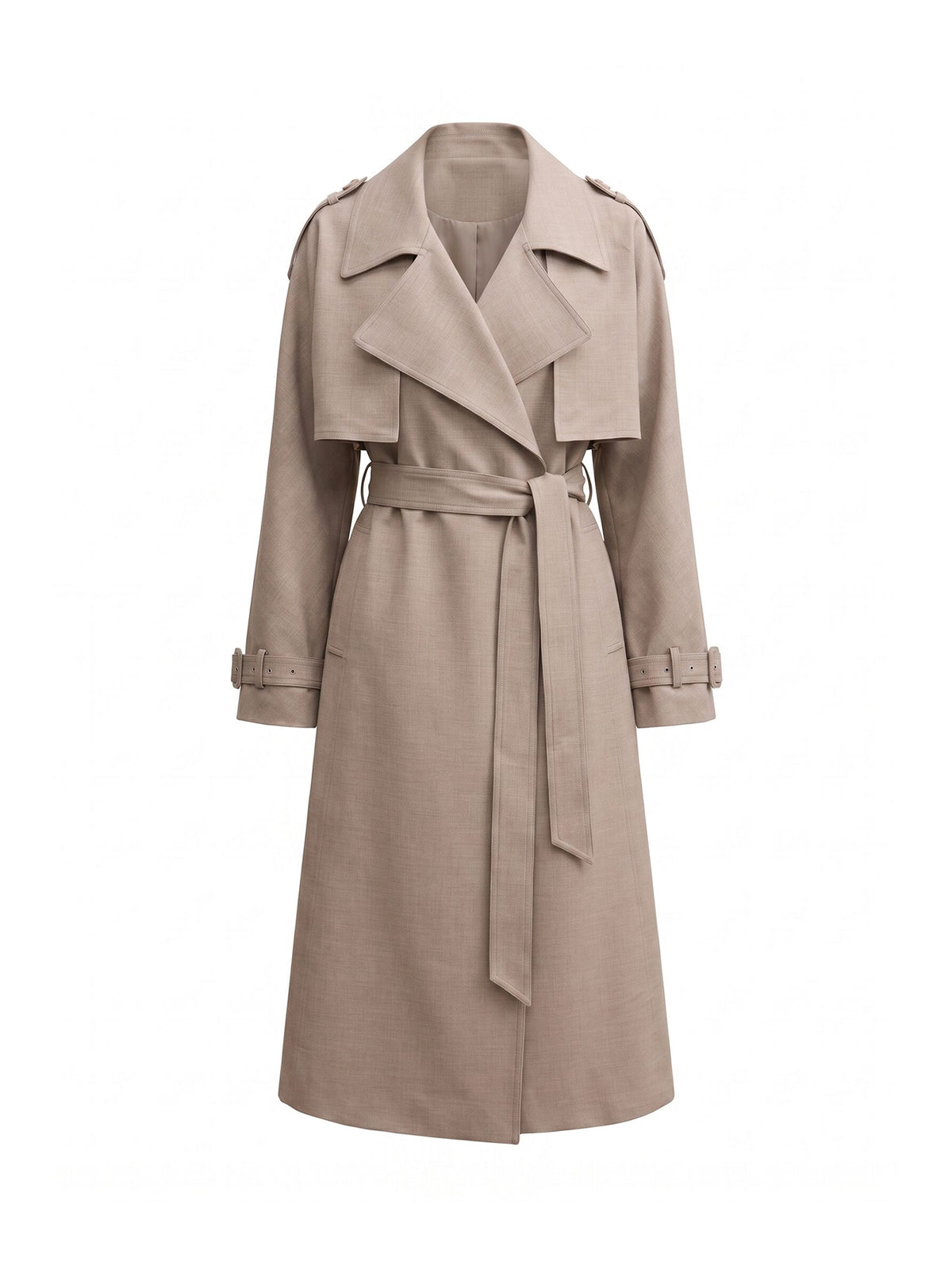 Maya Trench Coat - Neutral