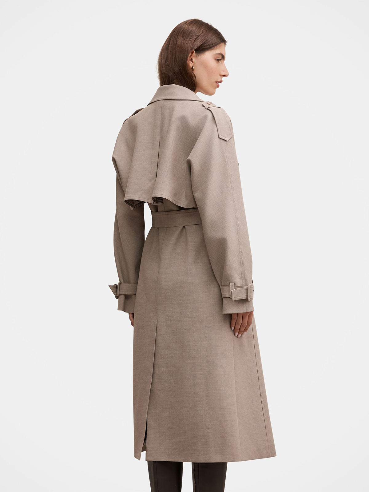 Maya Trench Coat - Neutral