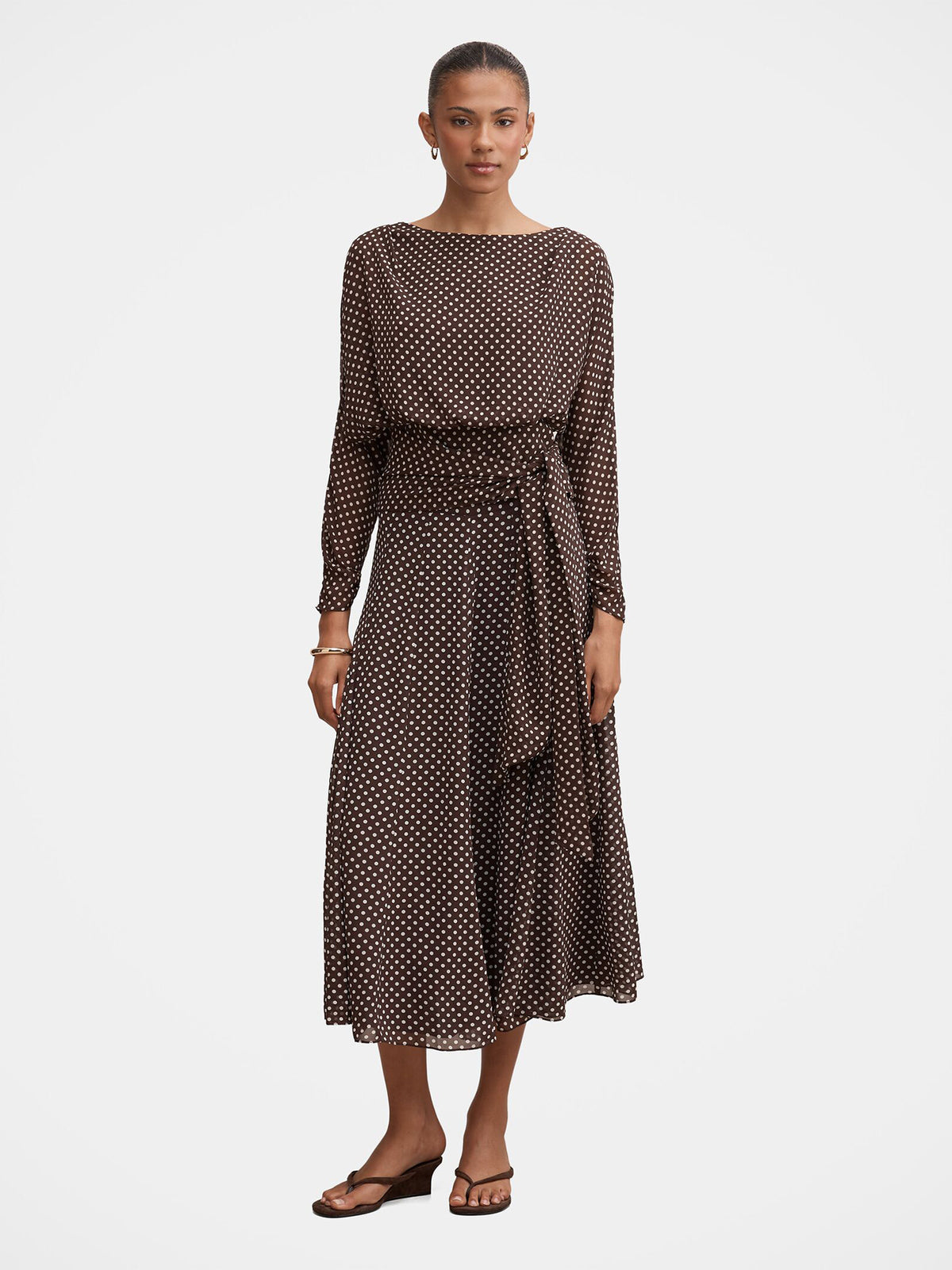 Allison Godet Midi Skirt