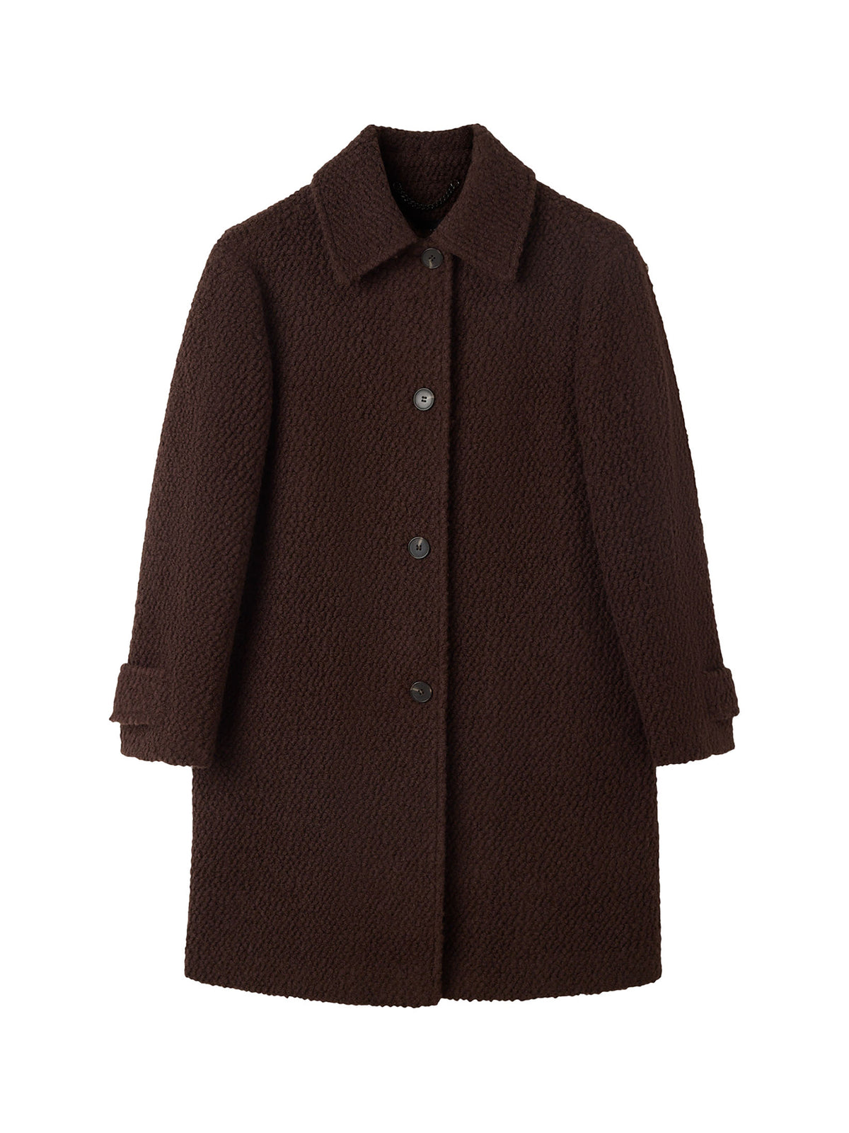 Boucle Wool Coat
